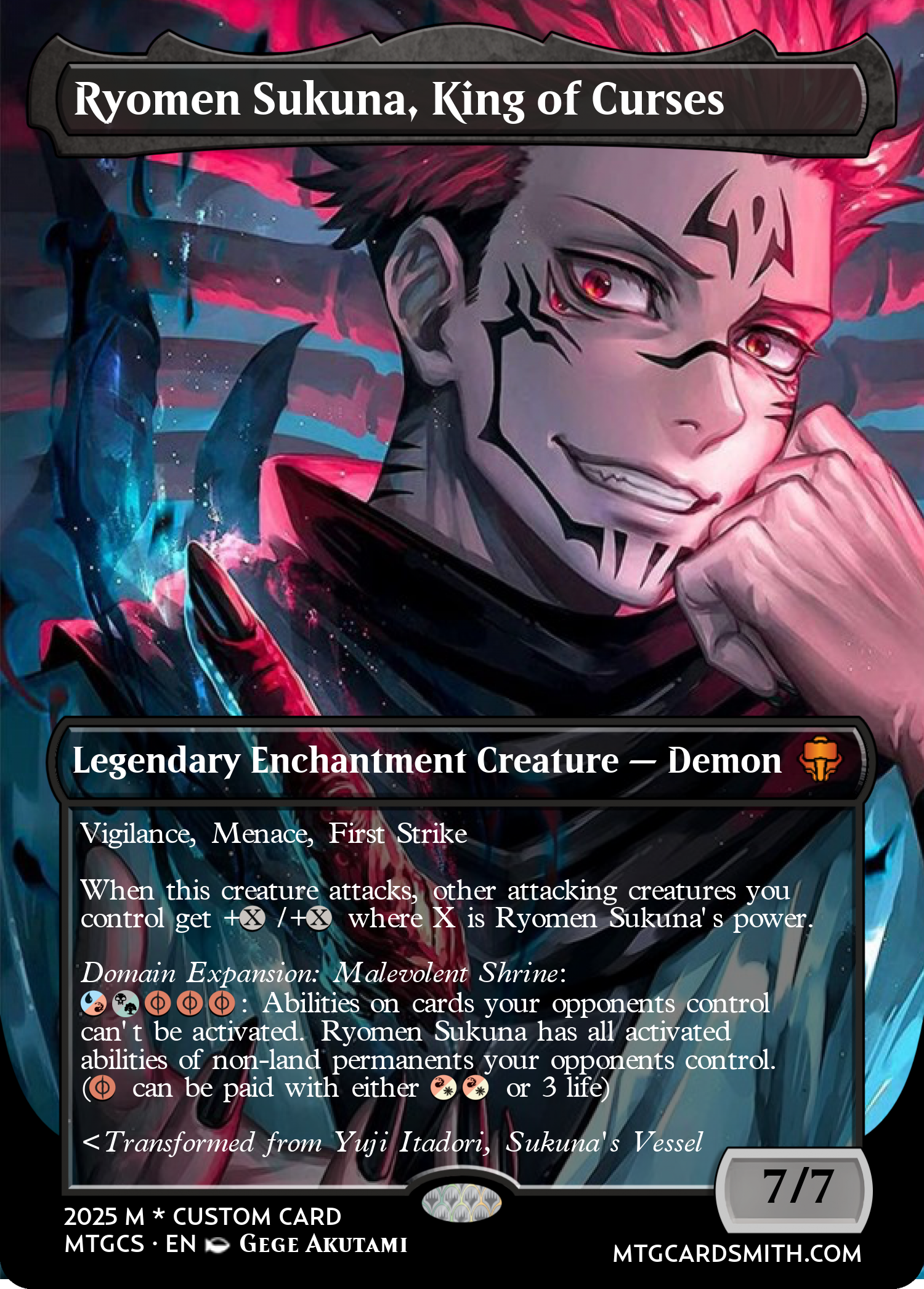 Ryomen Sukuna, King of Curses