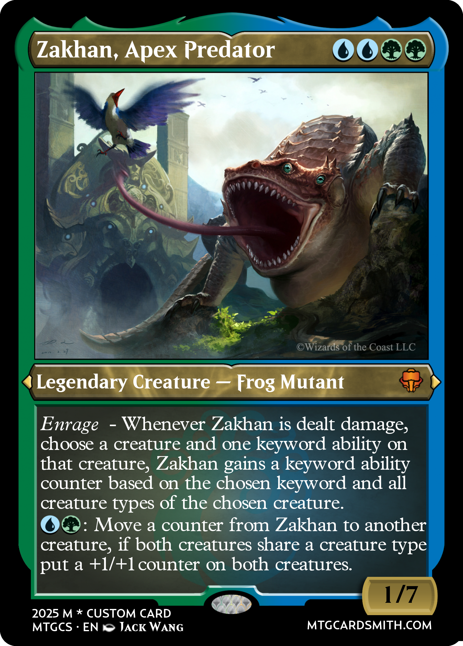 Zakhan, Apex Predator