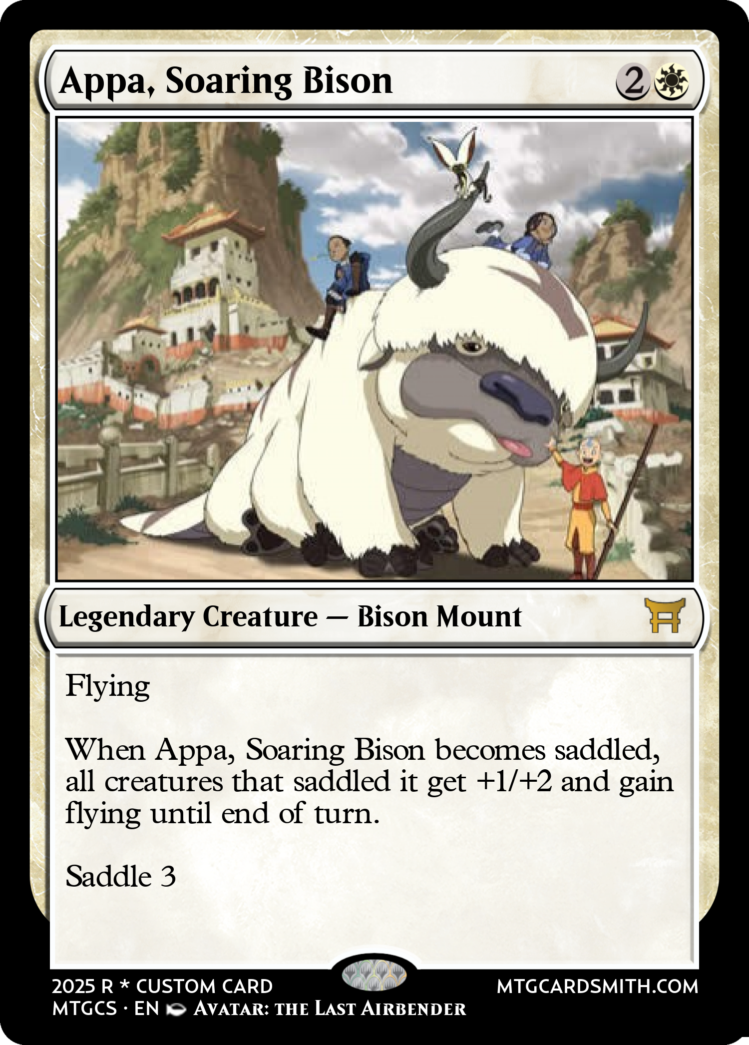 Appa, Soaring Bison