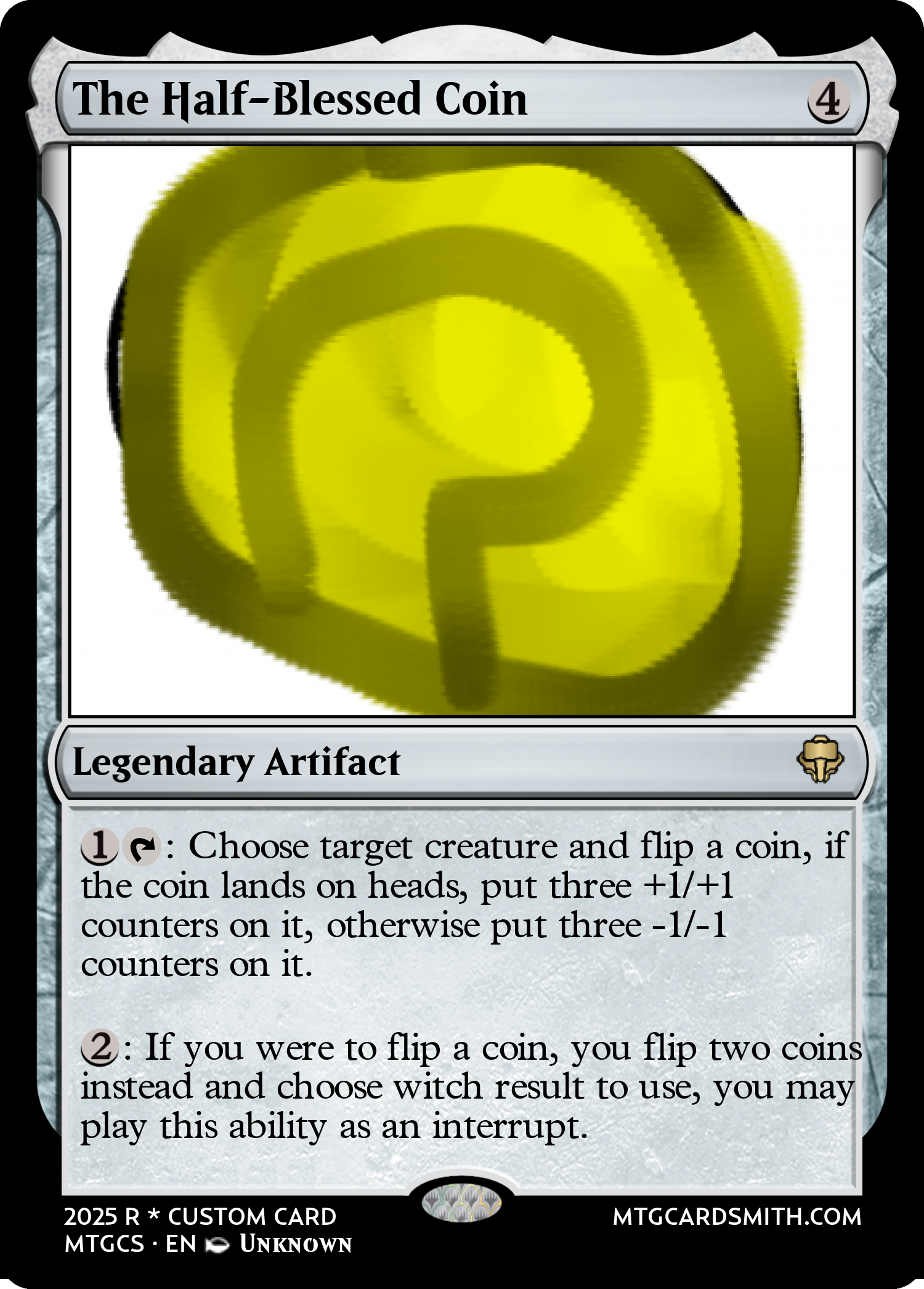 The Half-Blessed Coin