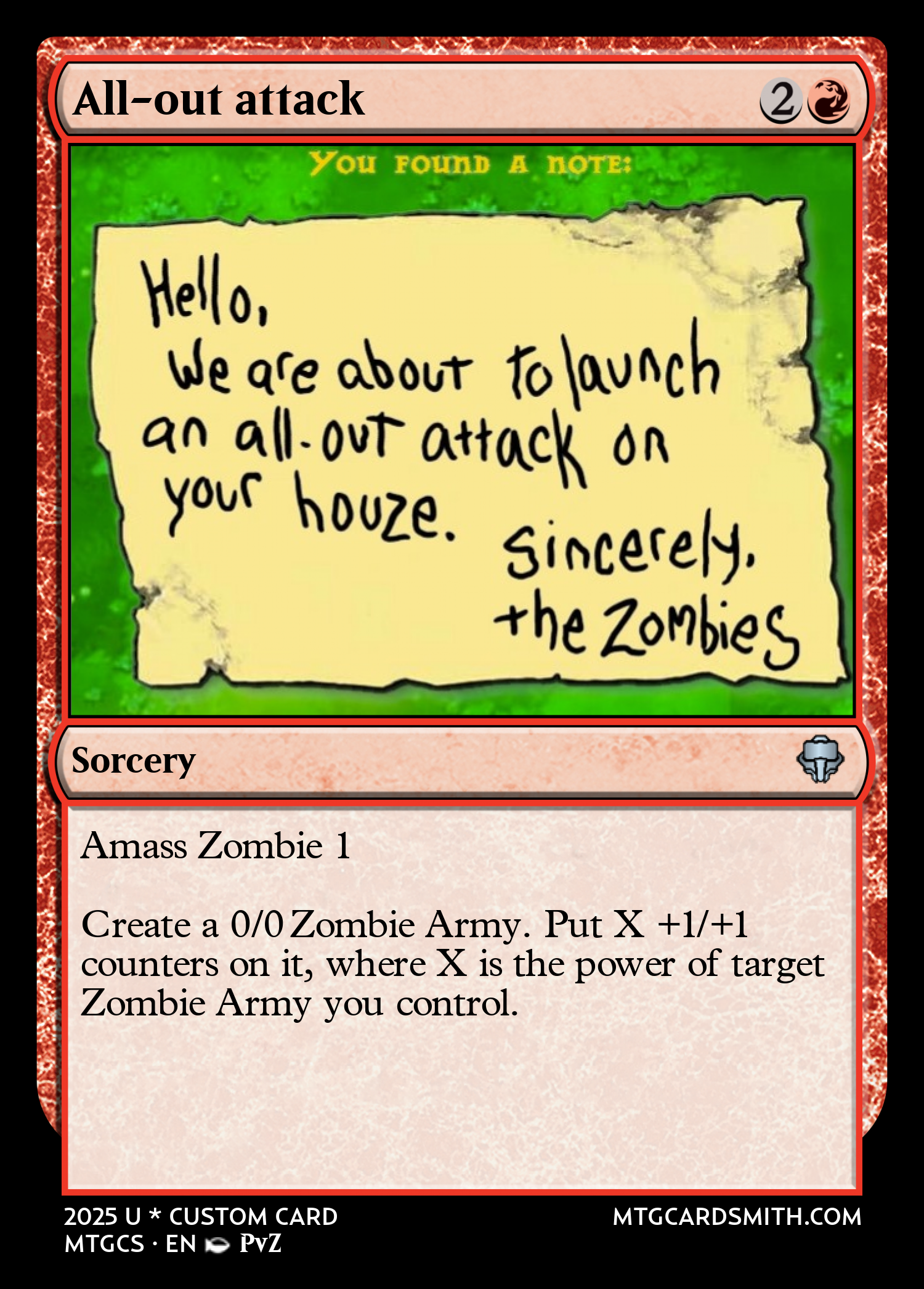 All-out attack