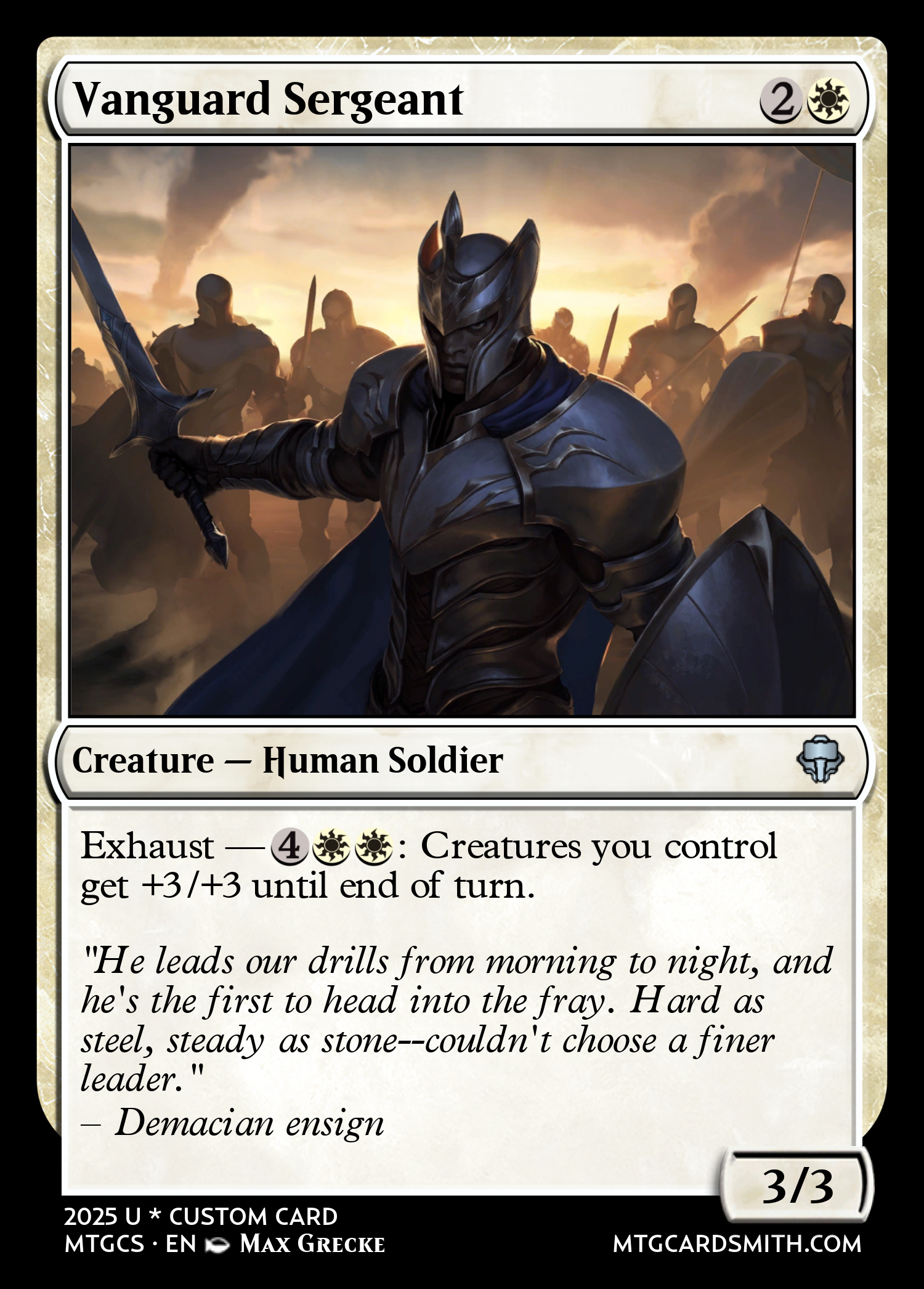 Vanguard Sergeant