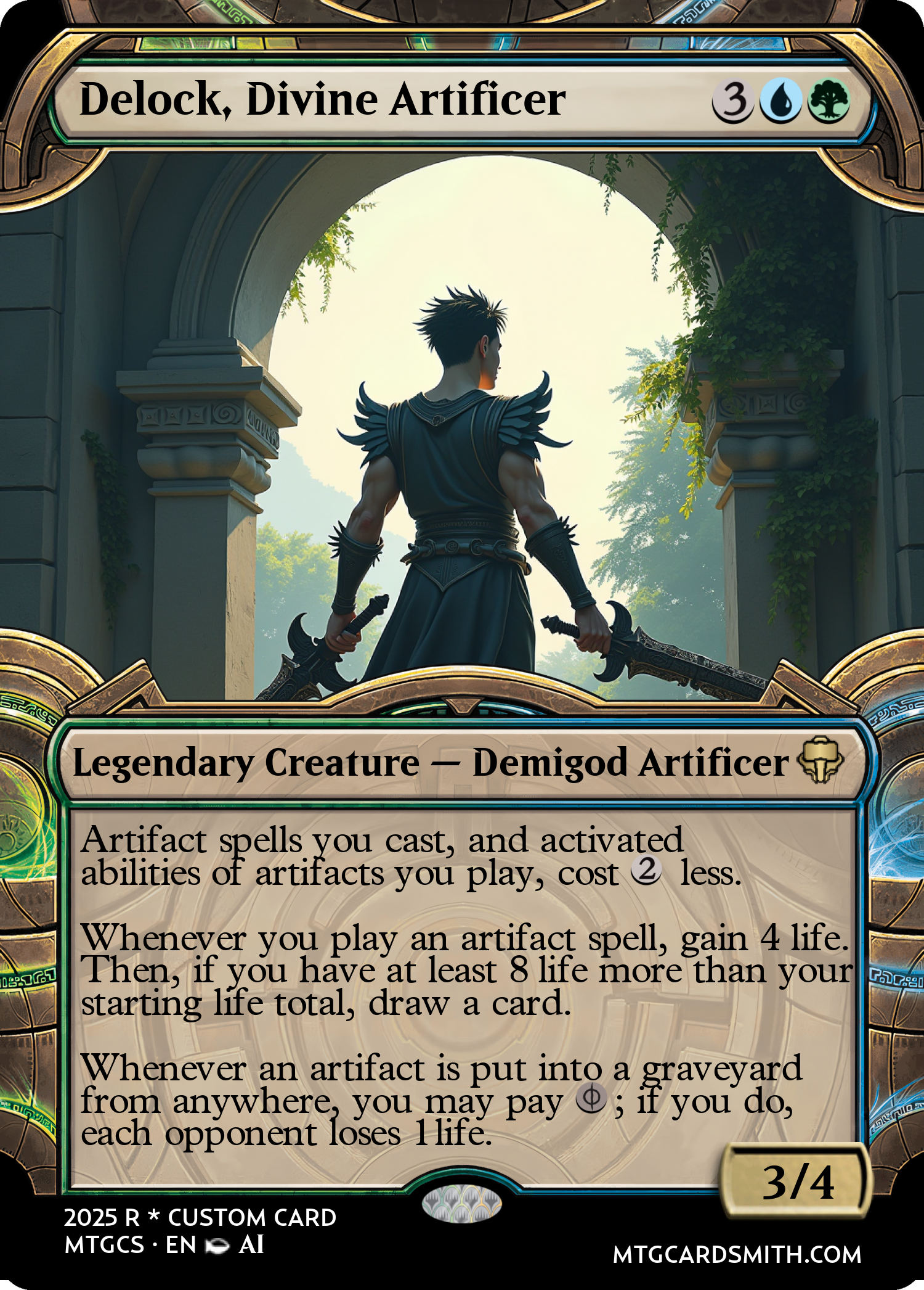 Delock, Divine Artificer