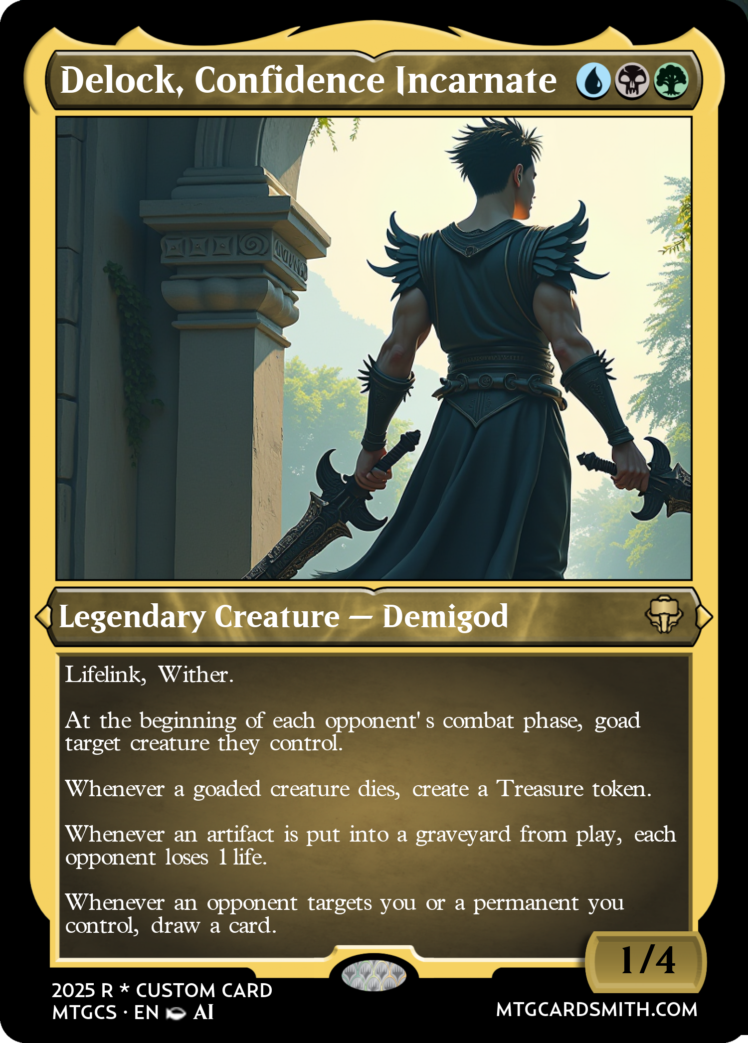 Delock, Confidence Incarnate