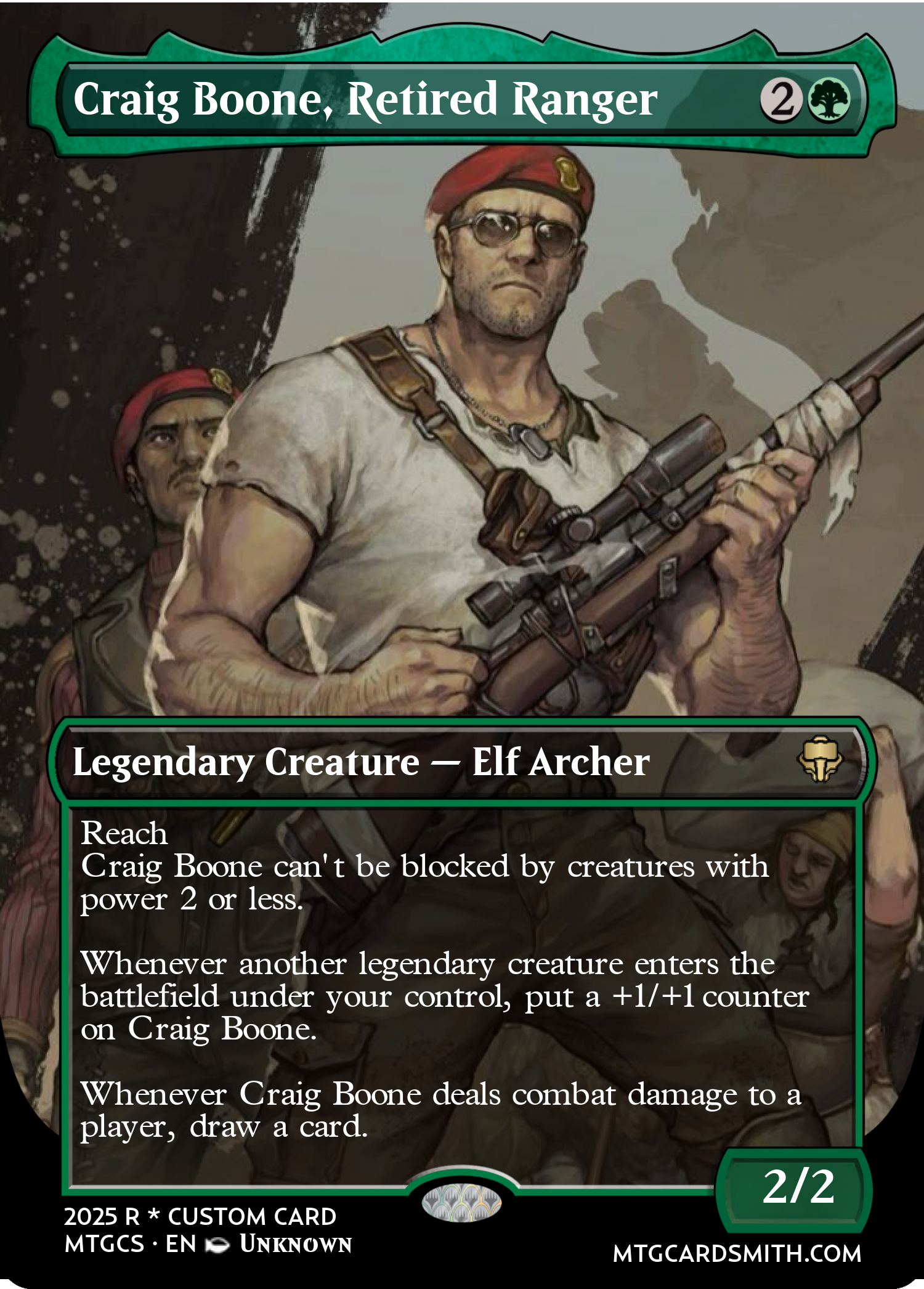 Craig Boone, Retired Ranger