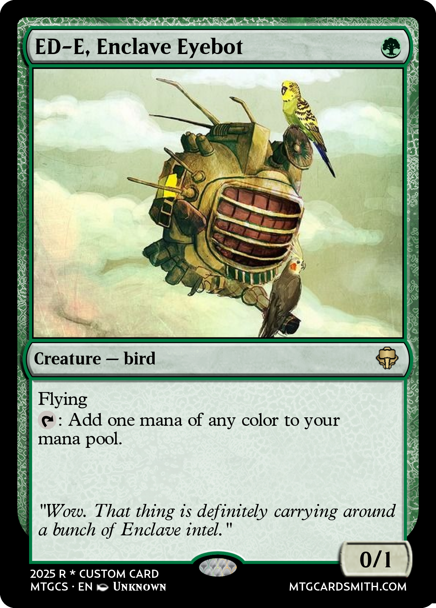 ED-E, Enclave Eyebot