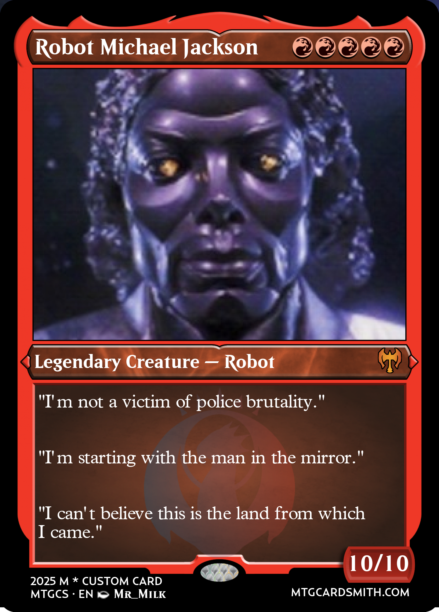 Robot Michael Jackson