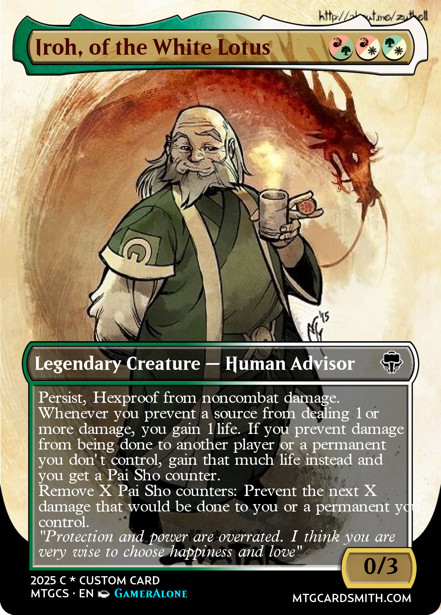 Iroh, of the White Lotus