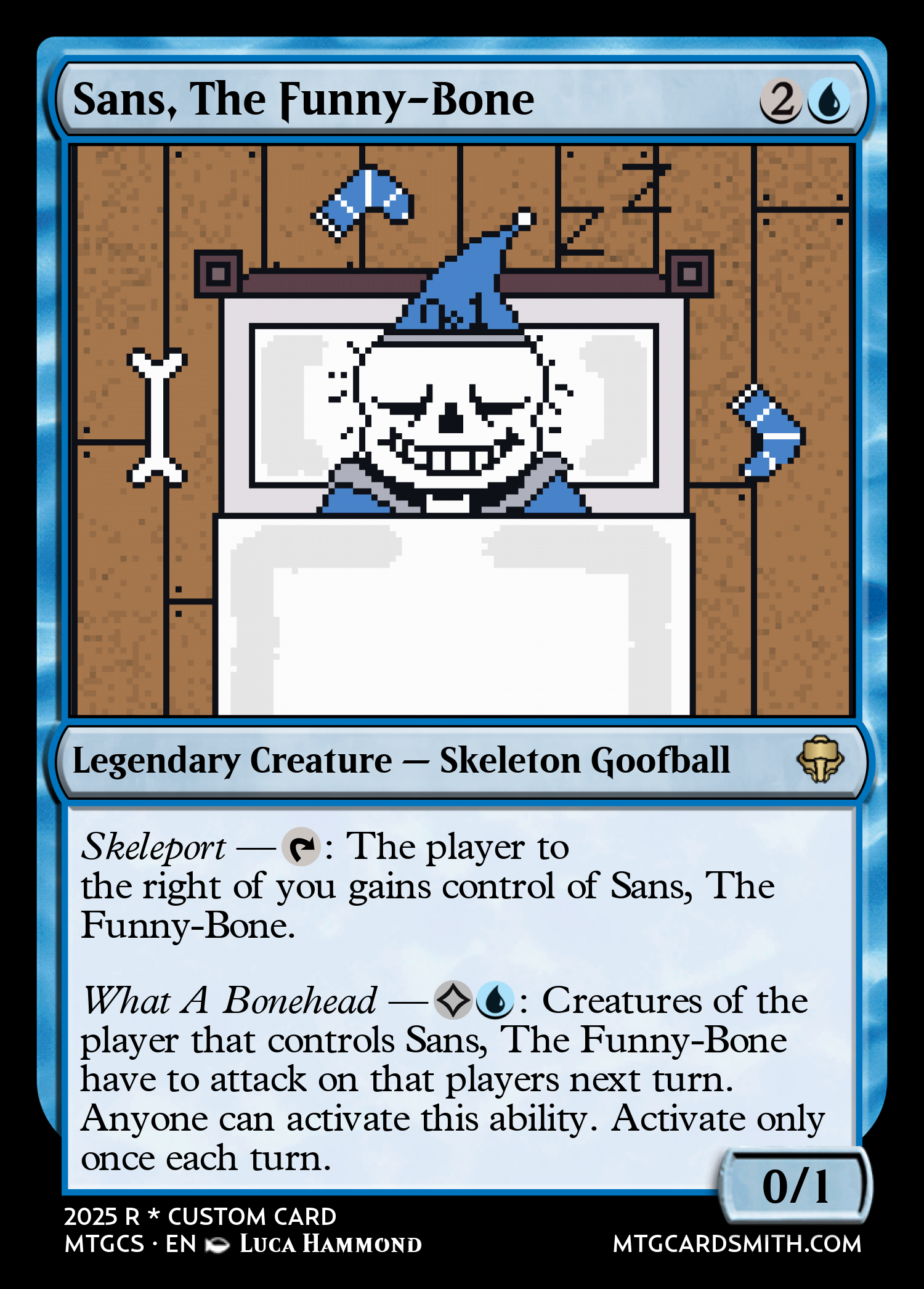 Sans, The Funny-Bone