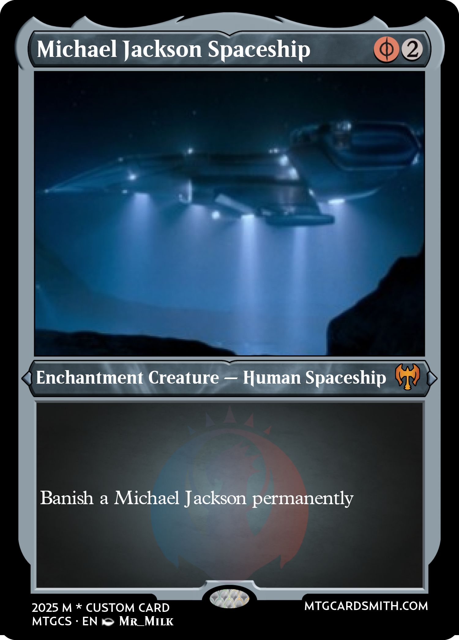 Michael Jackson Spaceship