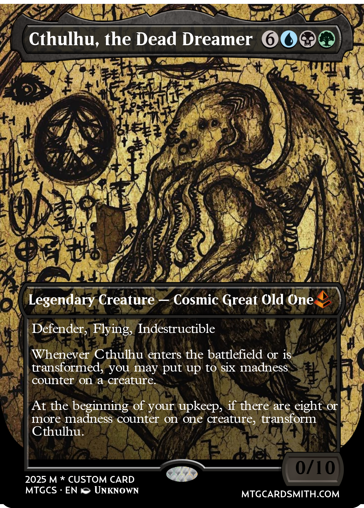 Cthulhu, the Dead Dreamer