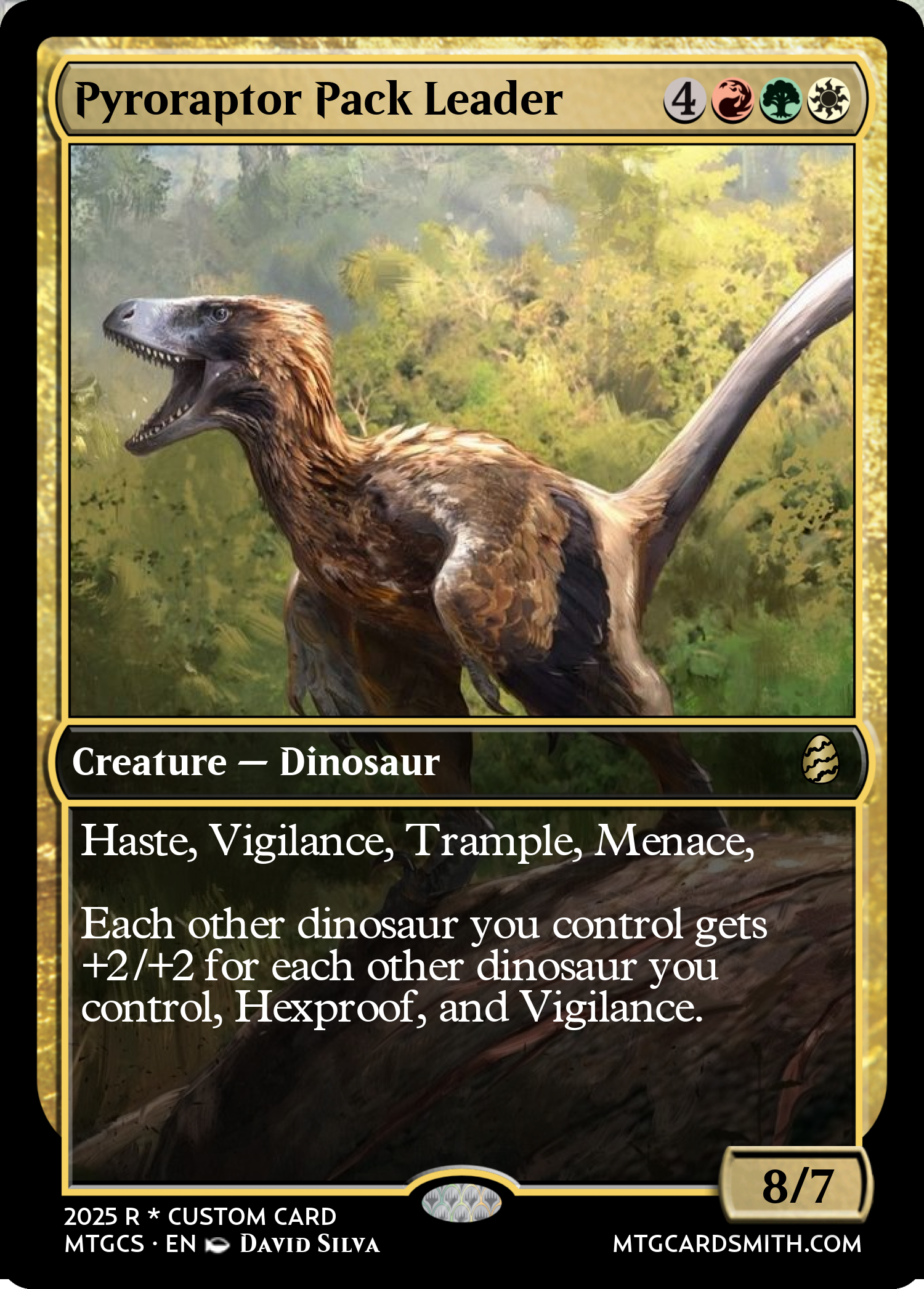Pyroraptor Pack Leader