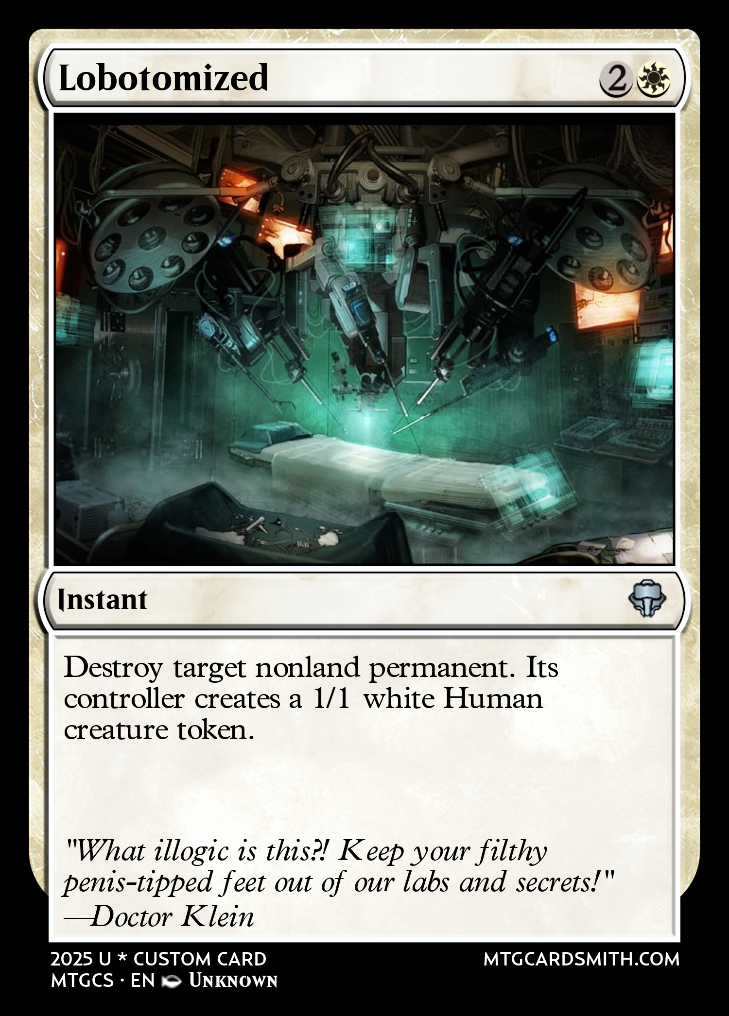 Lobotomized