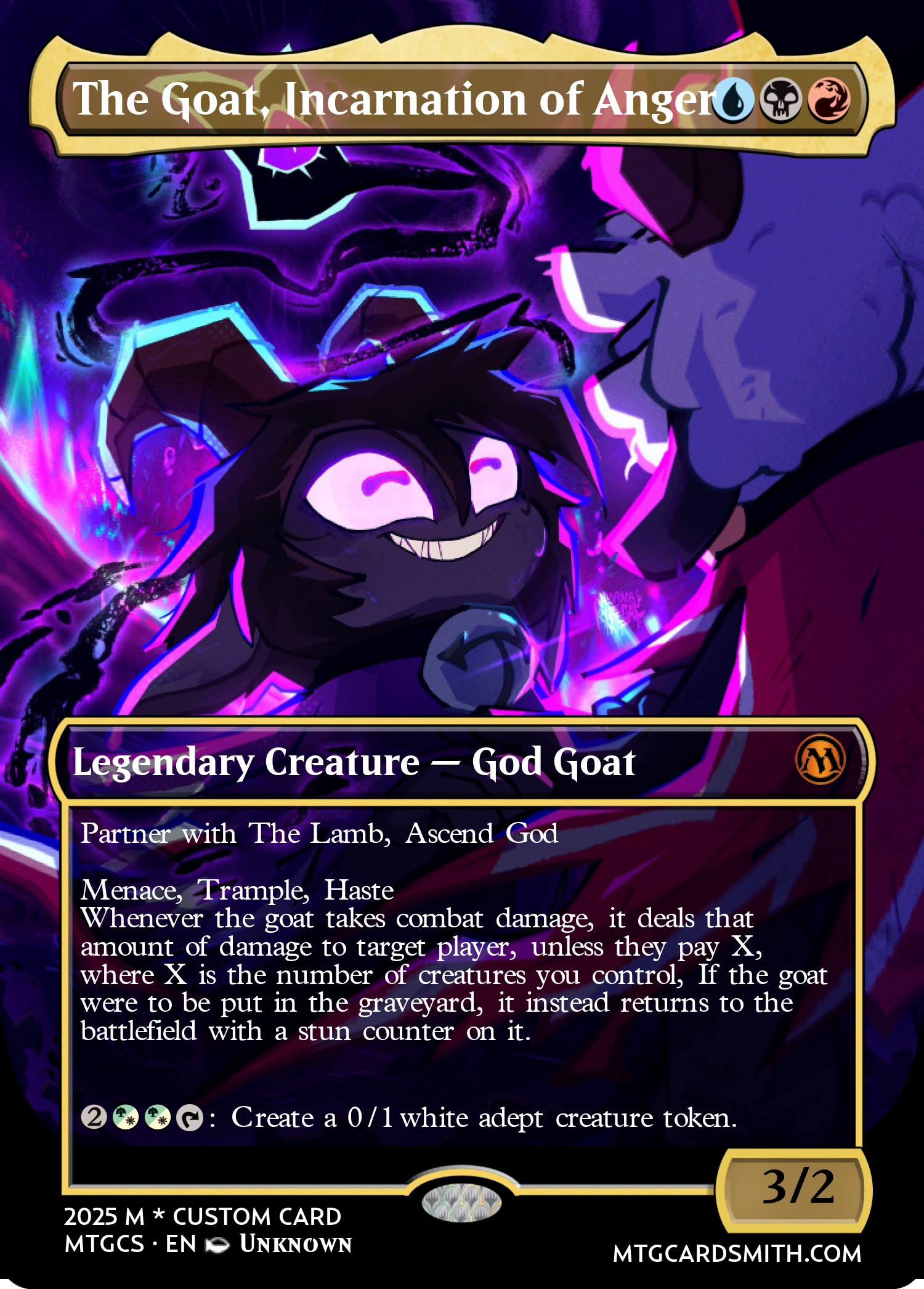 The Goat, Incarnation of Anger
