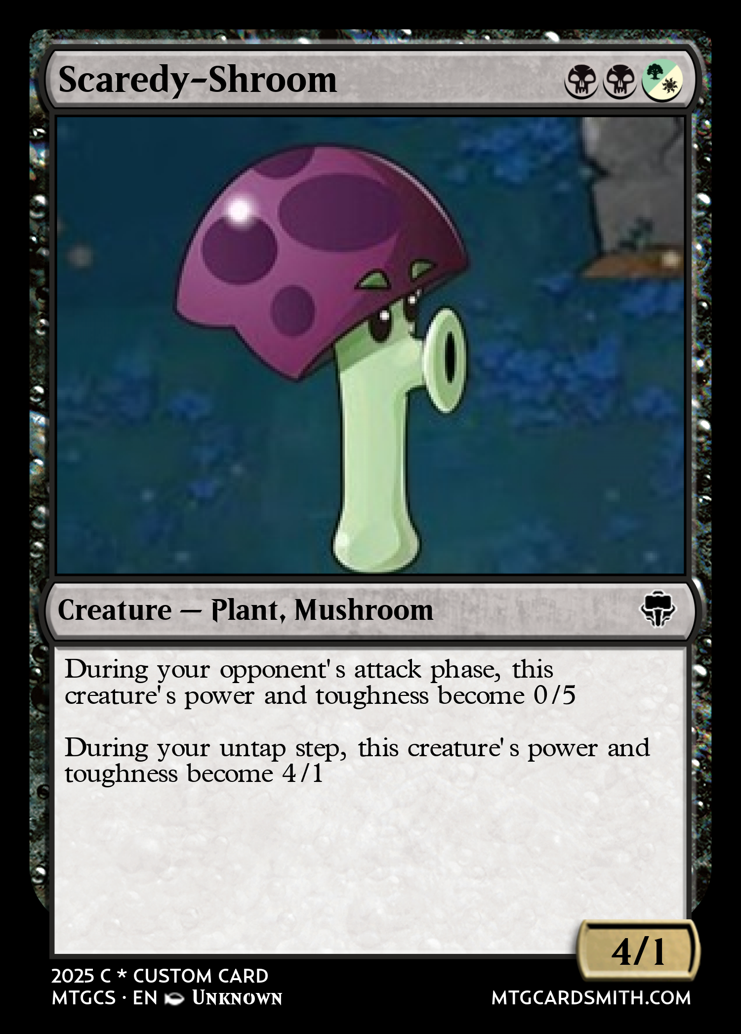 Scaredy-Shroom