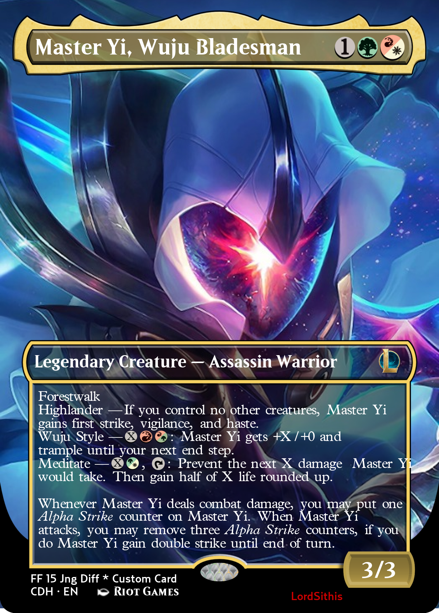 Master Yi, Wuju Bladesman