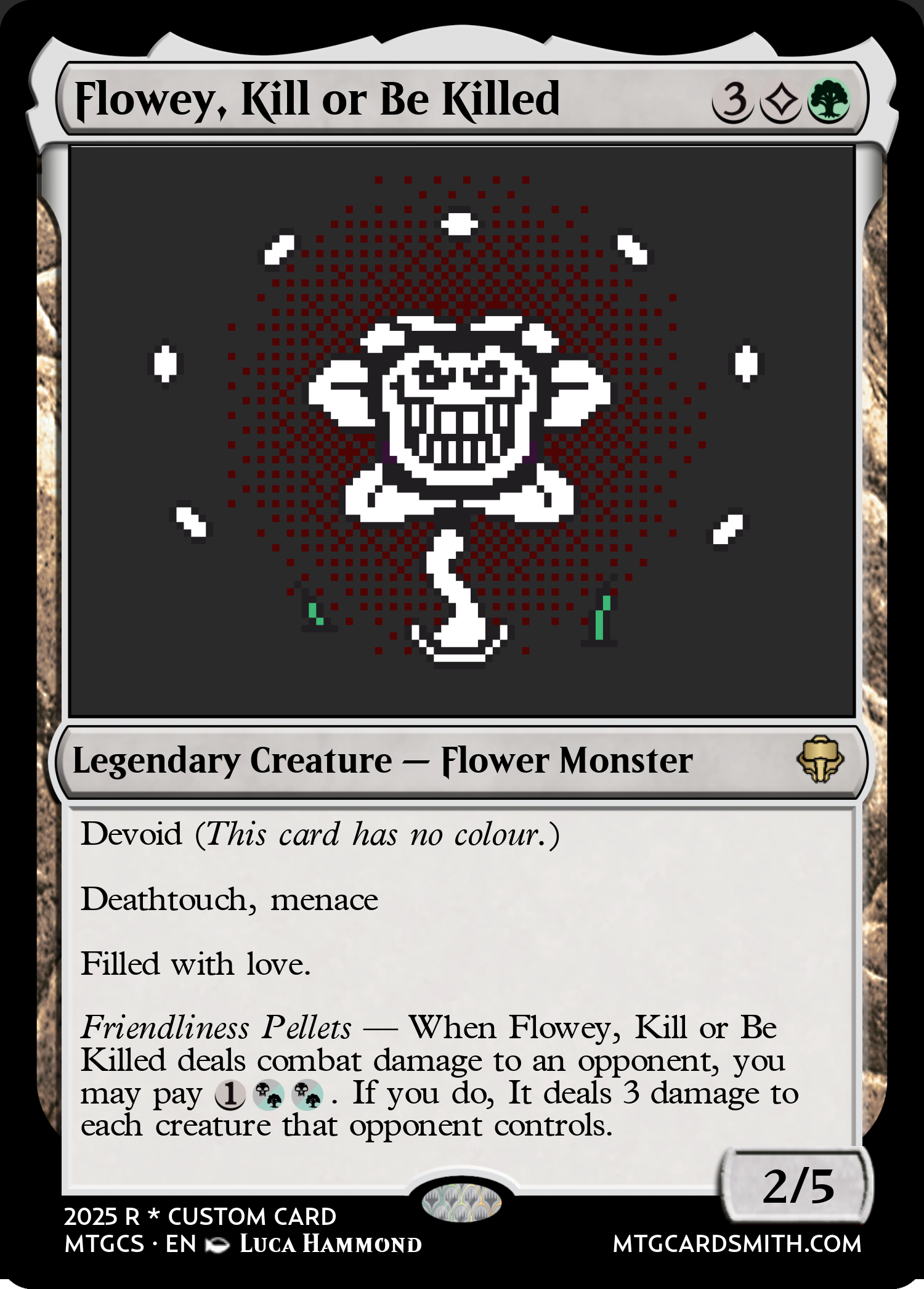 Flowey, Kill or Be Killed