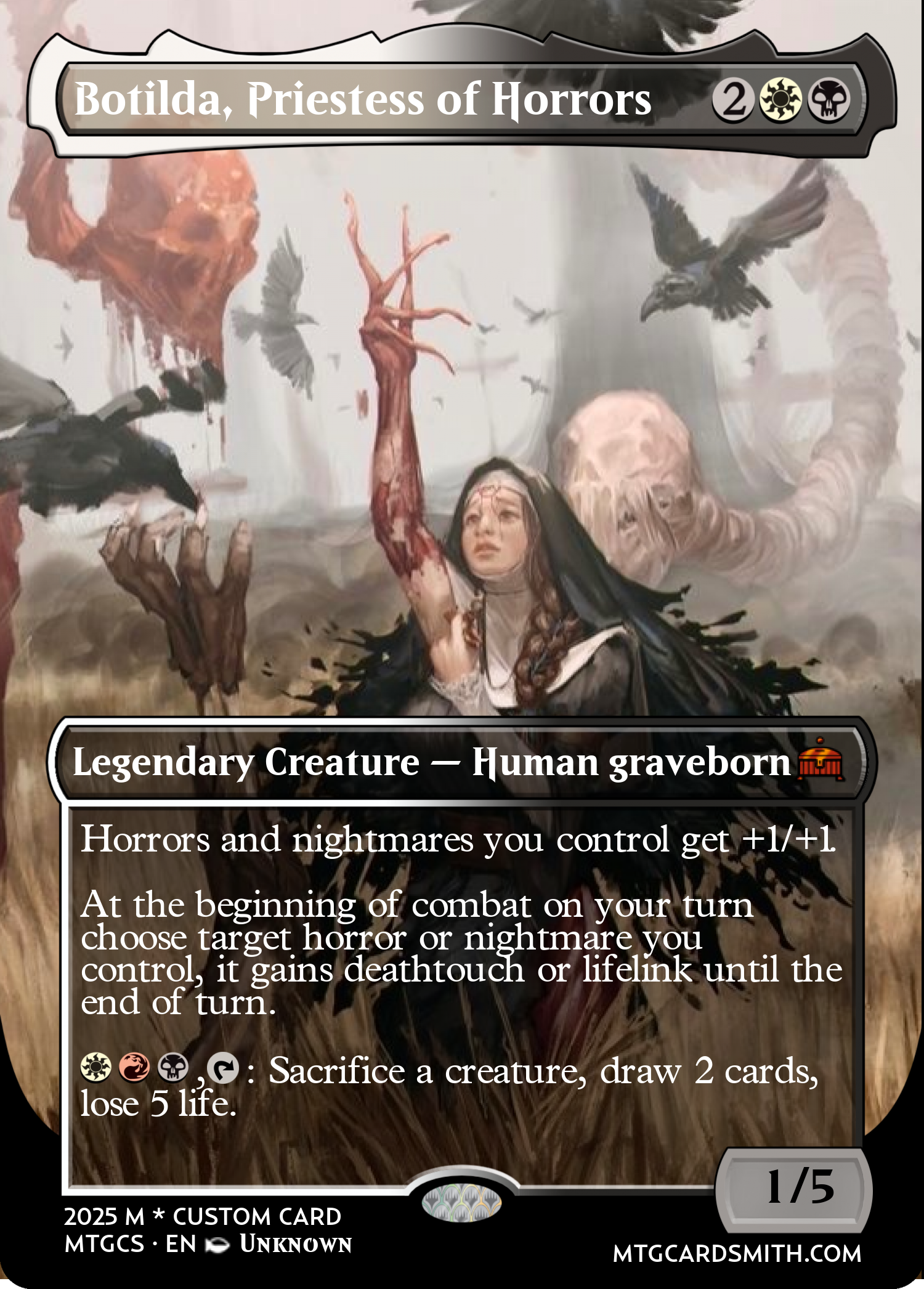 Botilda, Priestess of Horrors