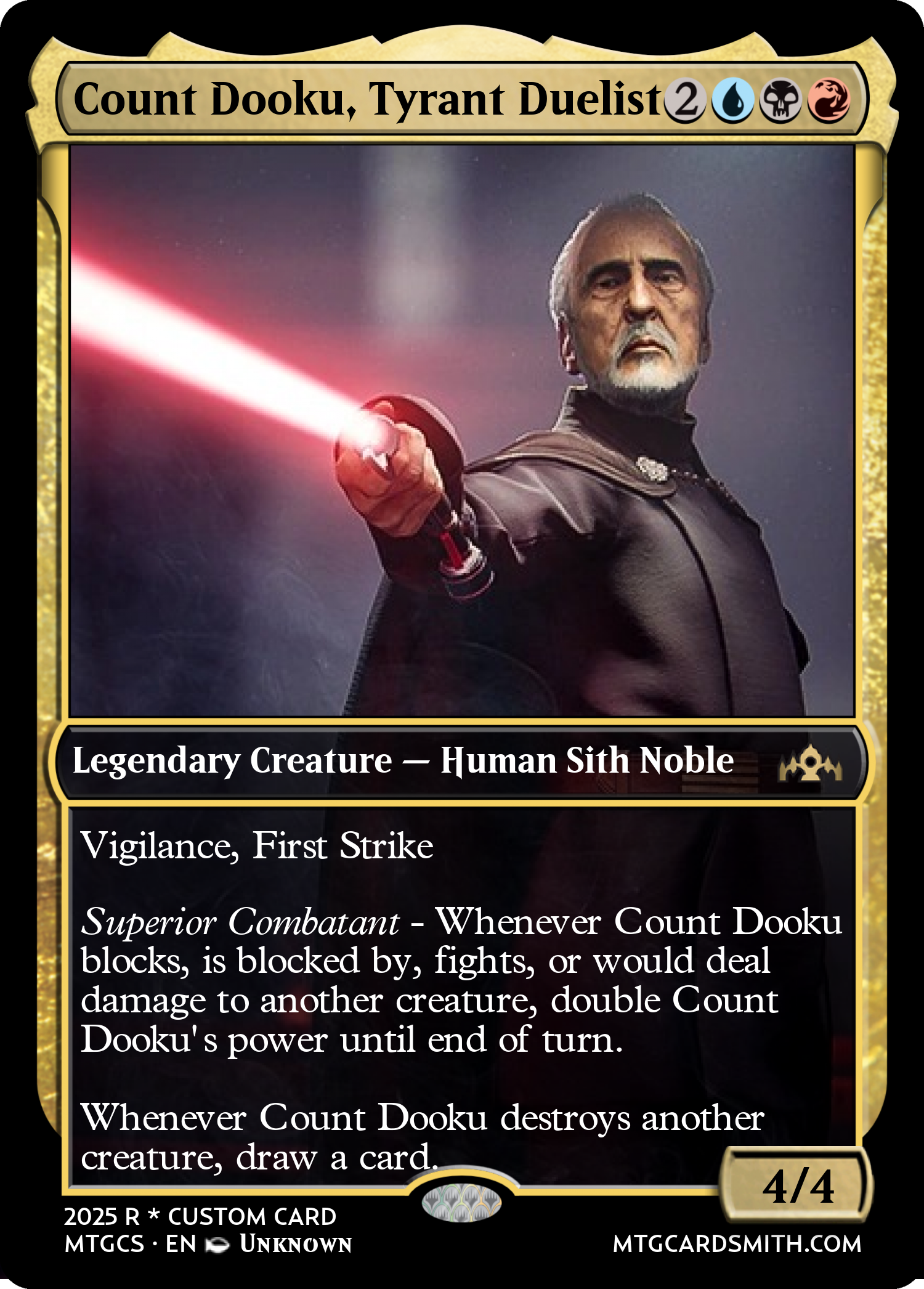 Count Dooku, Tyrant Duelist