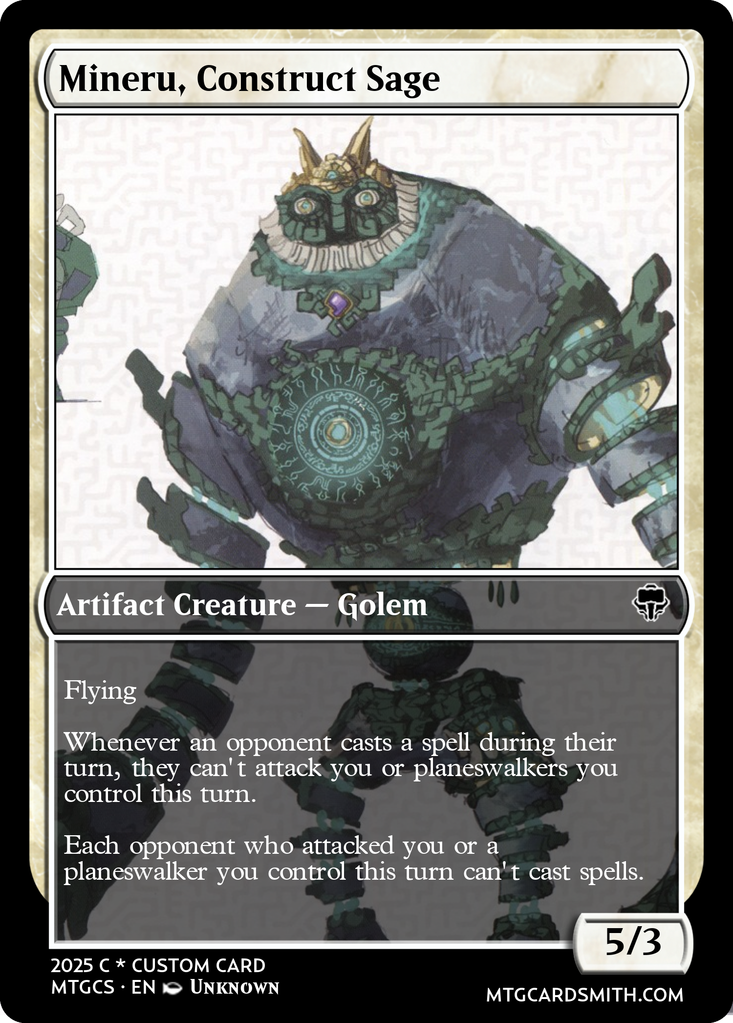 Mineru, Construct Sage