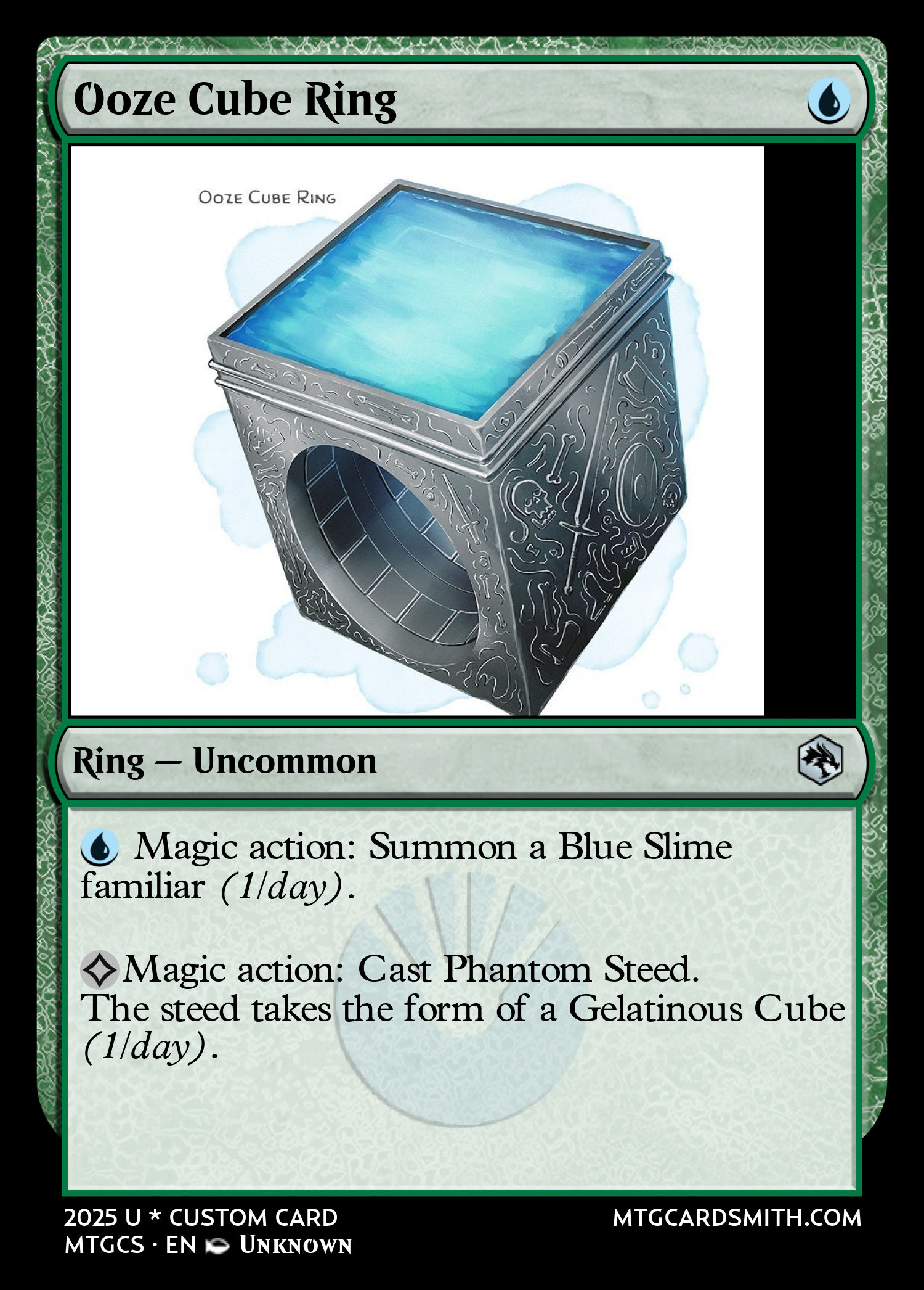 Ooze Cube Ring
