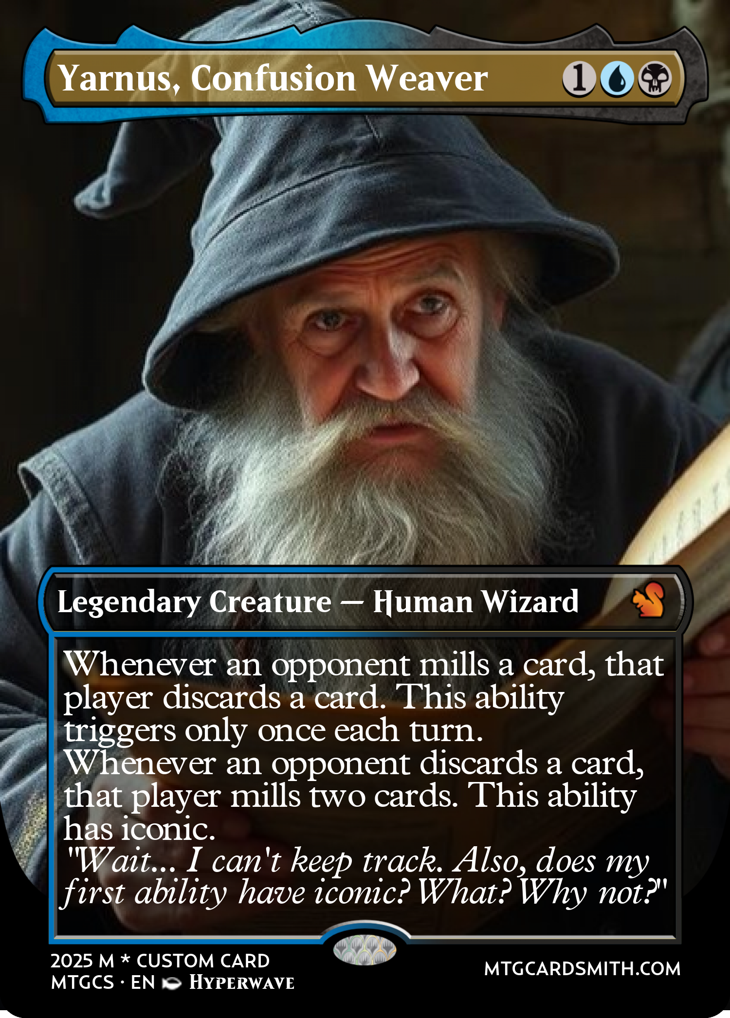 Yarnus, Confusion Weaver