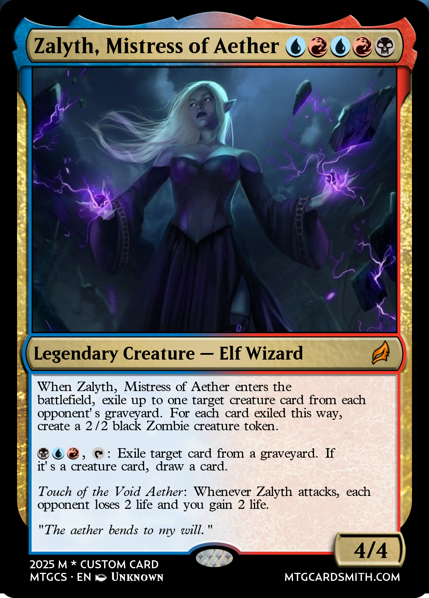 Zalyth, Mistress of Aether