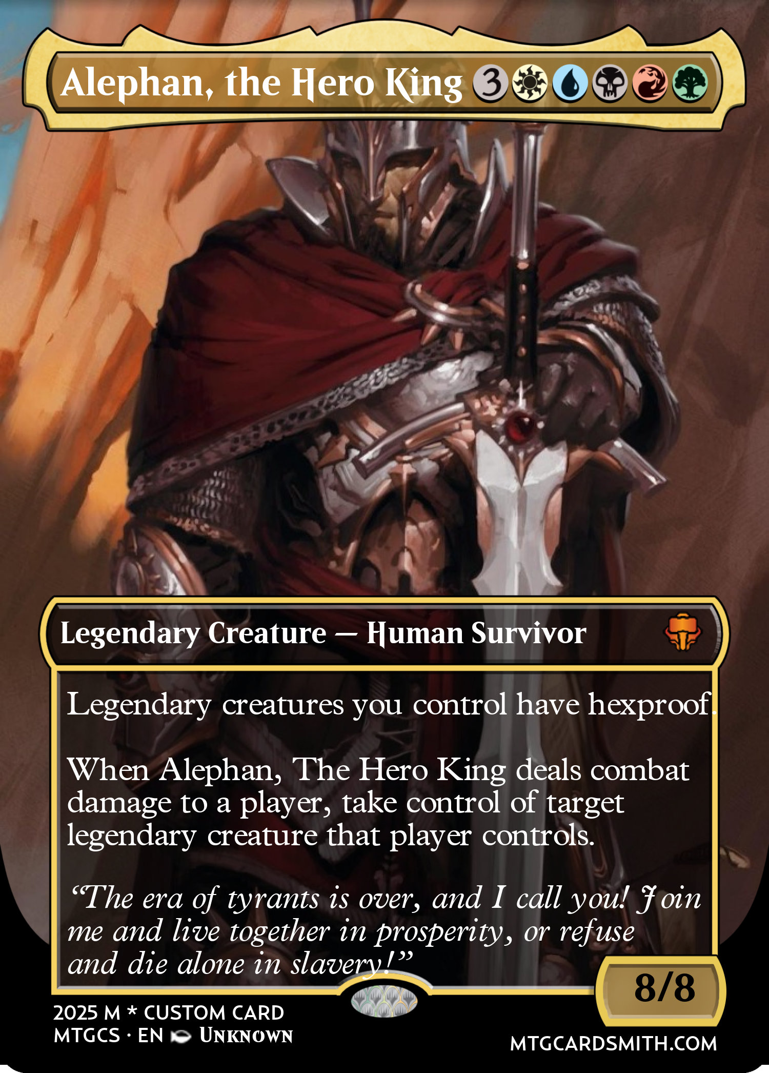 Alephan, the Hero King