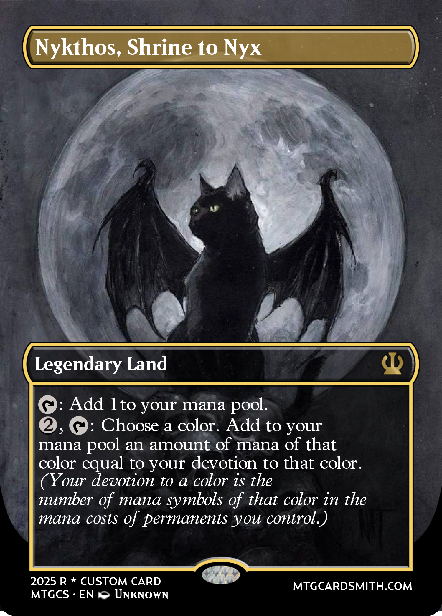 Nykthos, Shrine to Nyx