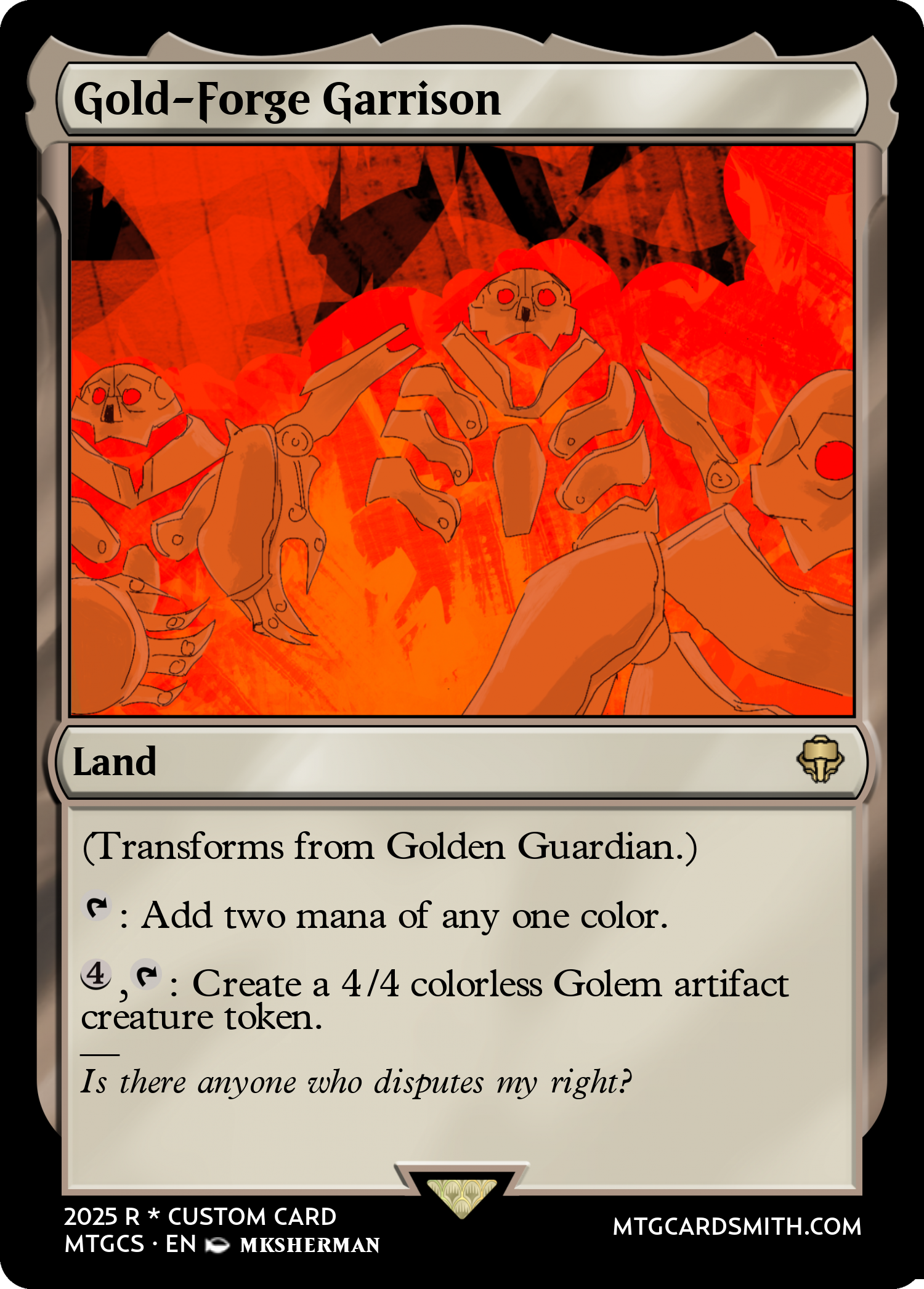 Gold-Forge Garrison 