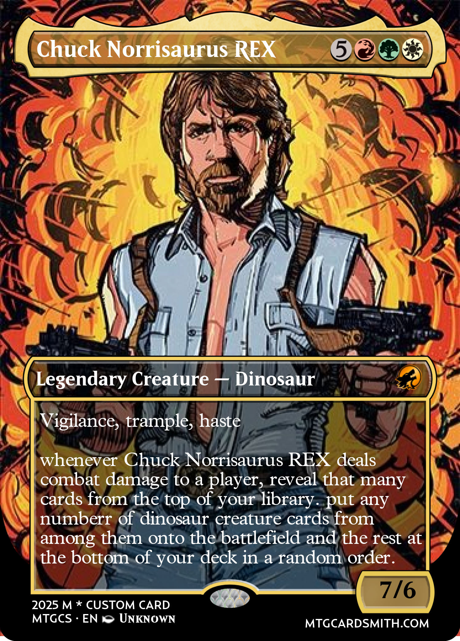 Chuck Norrisaurus REX