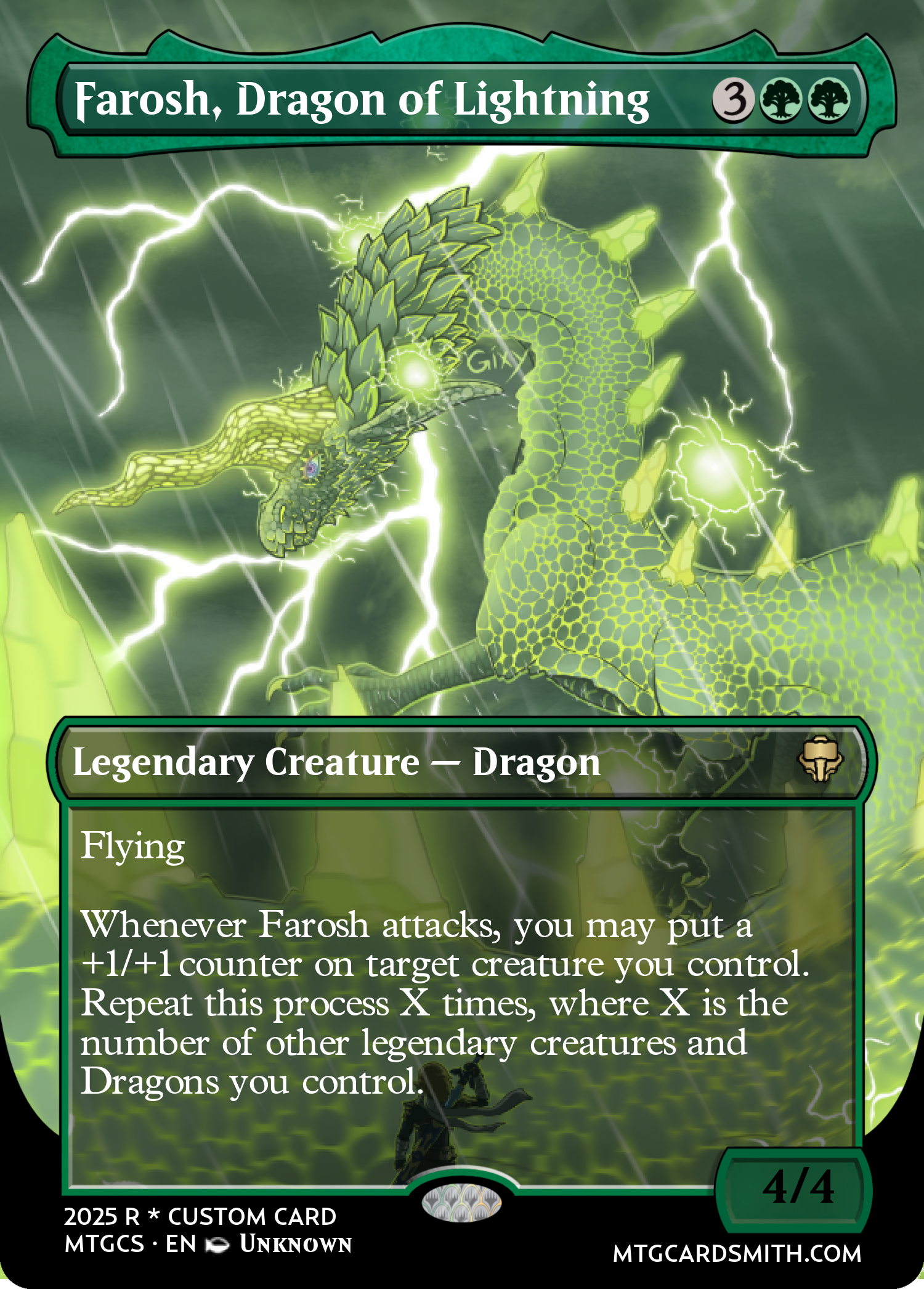 Farosh, Dragon of Lightning