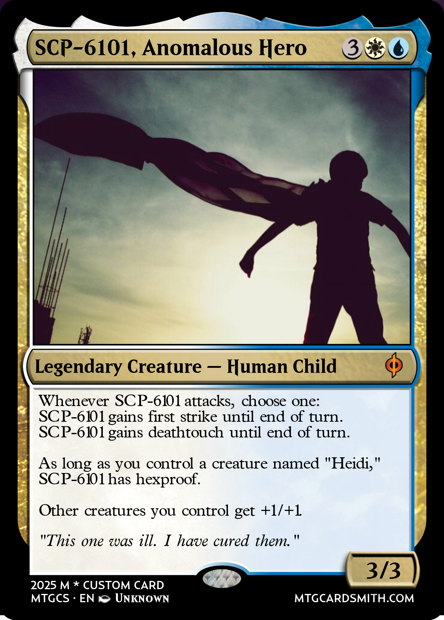 SCP-6101, Anomalous Hero