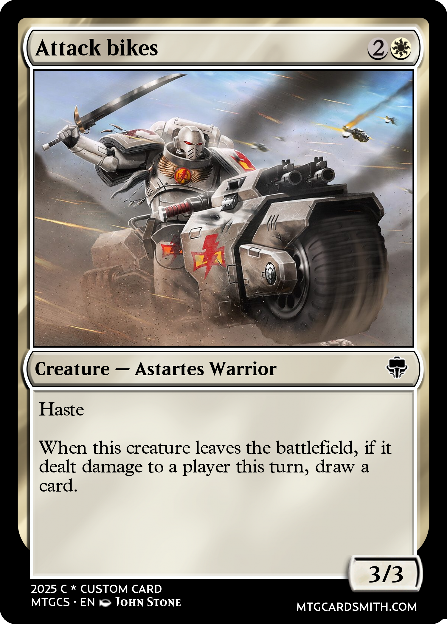 Attack bikes