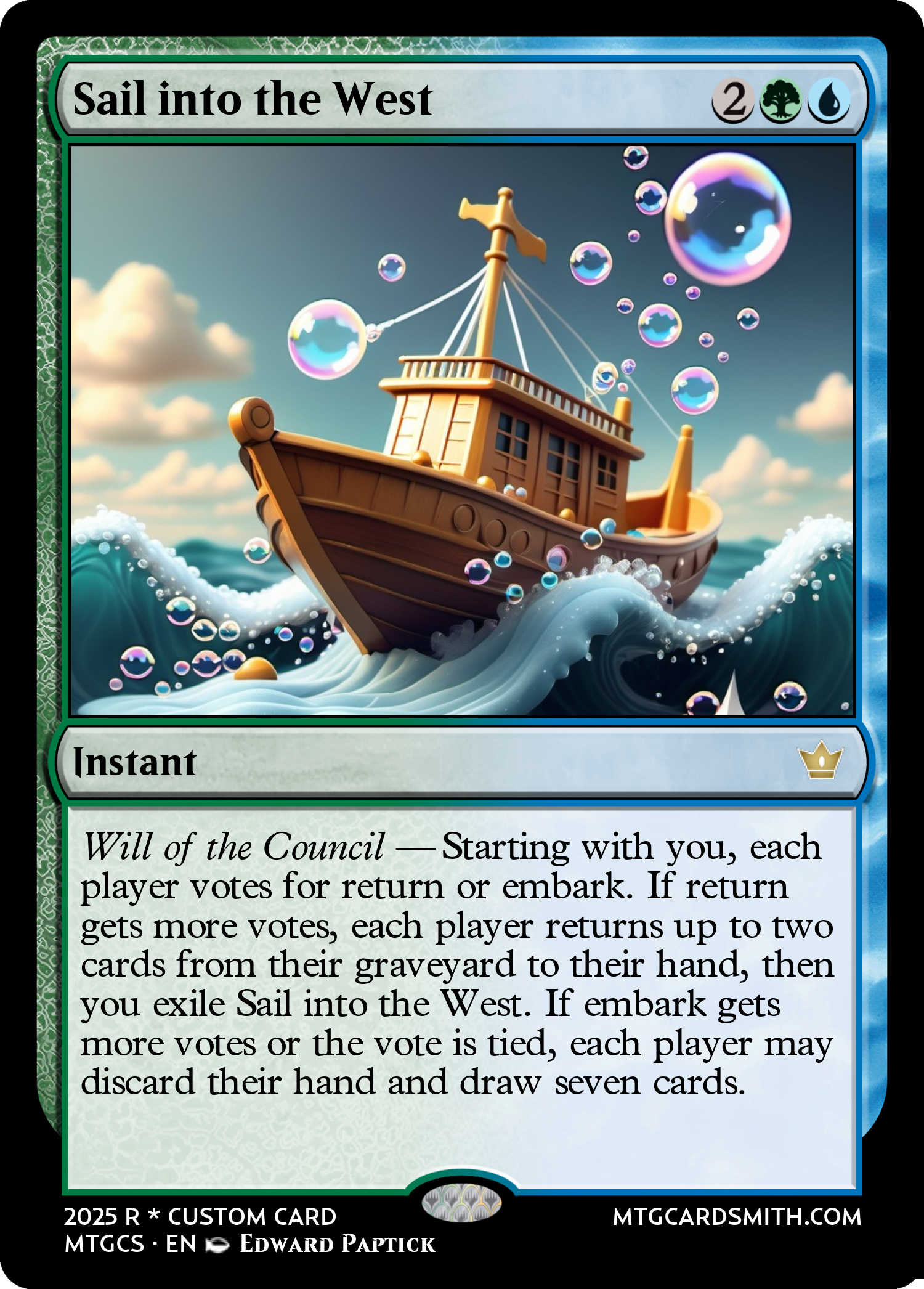 Sail into the West
