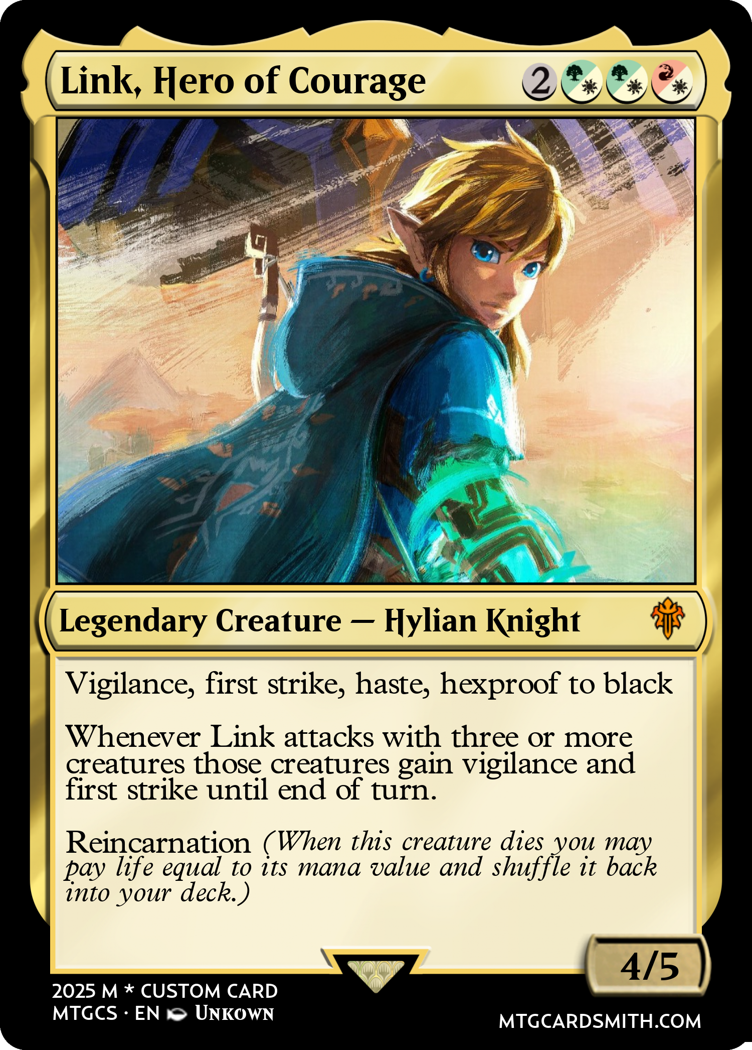 Link, Hero of Courage