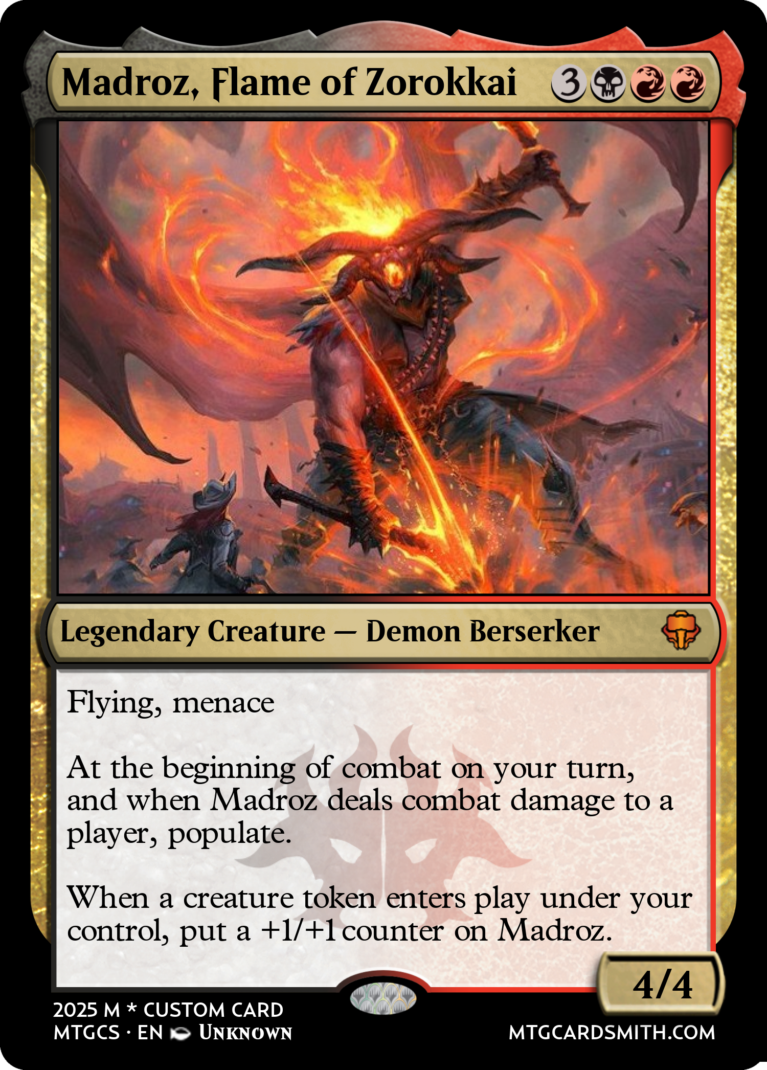 Madroz, Flame of Zorokkai