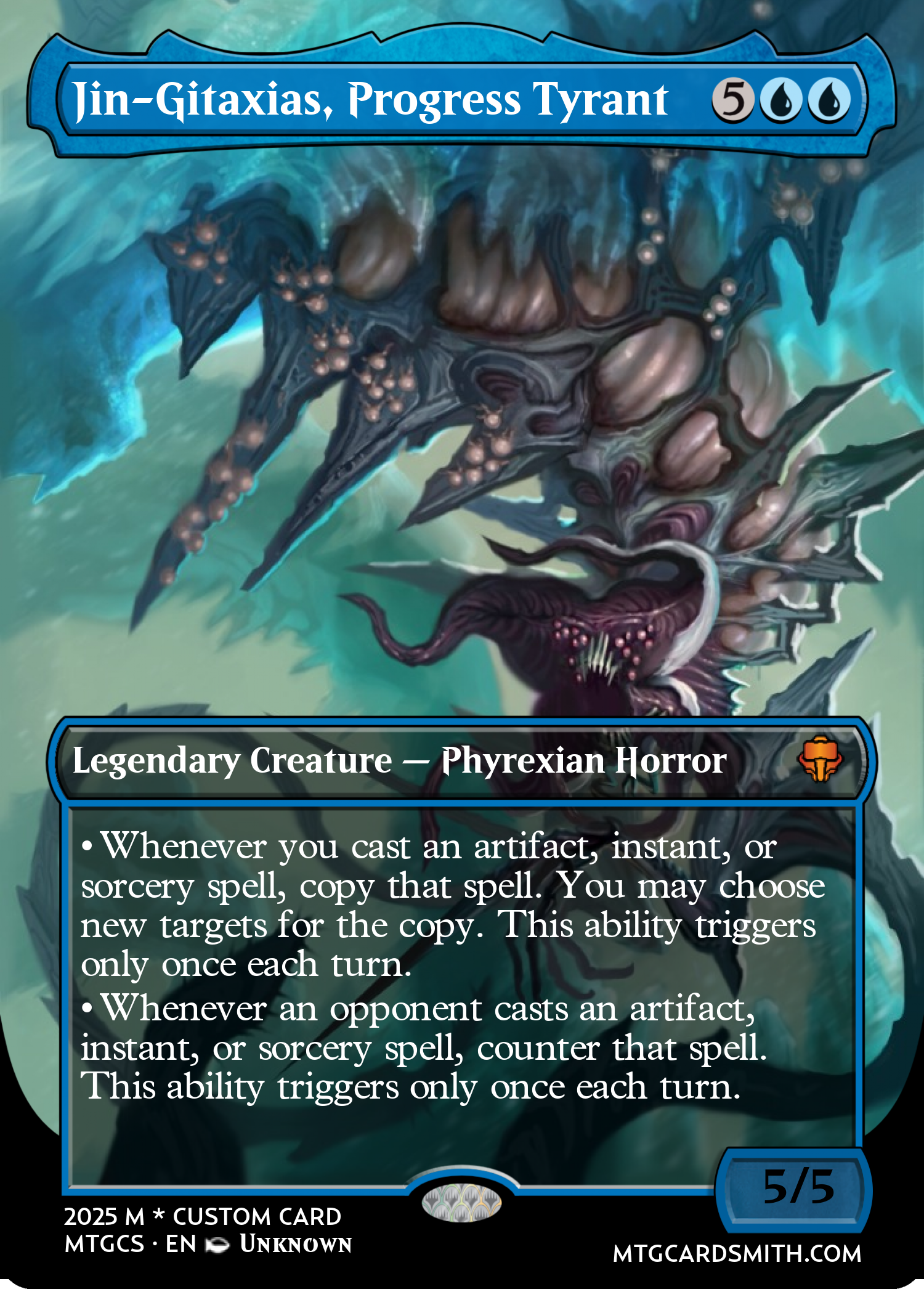 Jin-Gitaxias, Progress Tyrant 