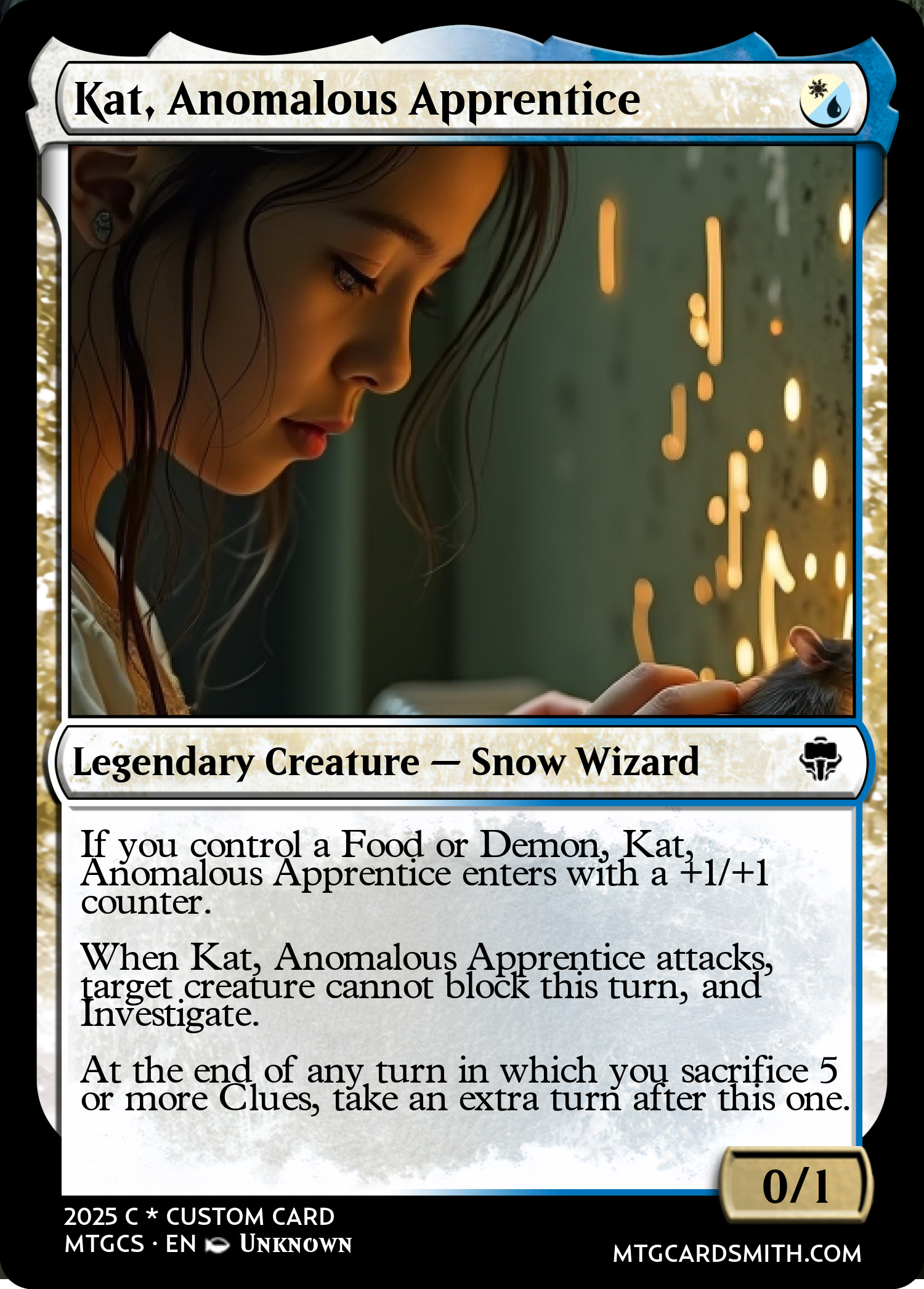 Kat, Anomalous Apprentice