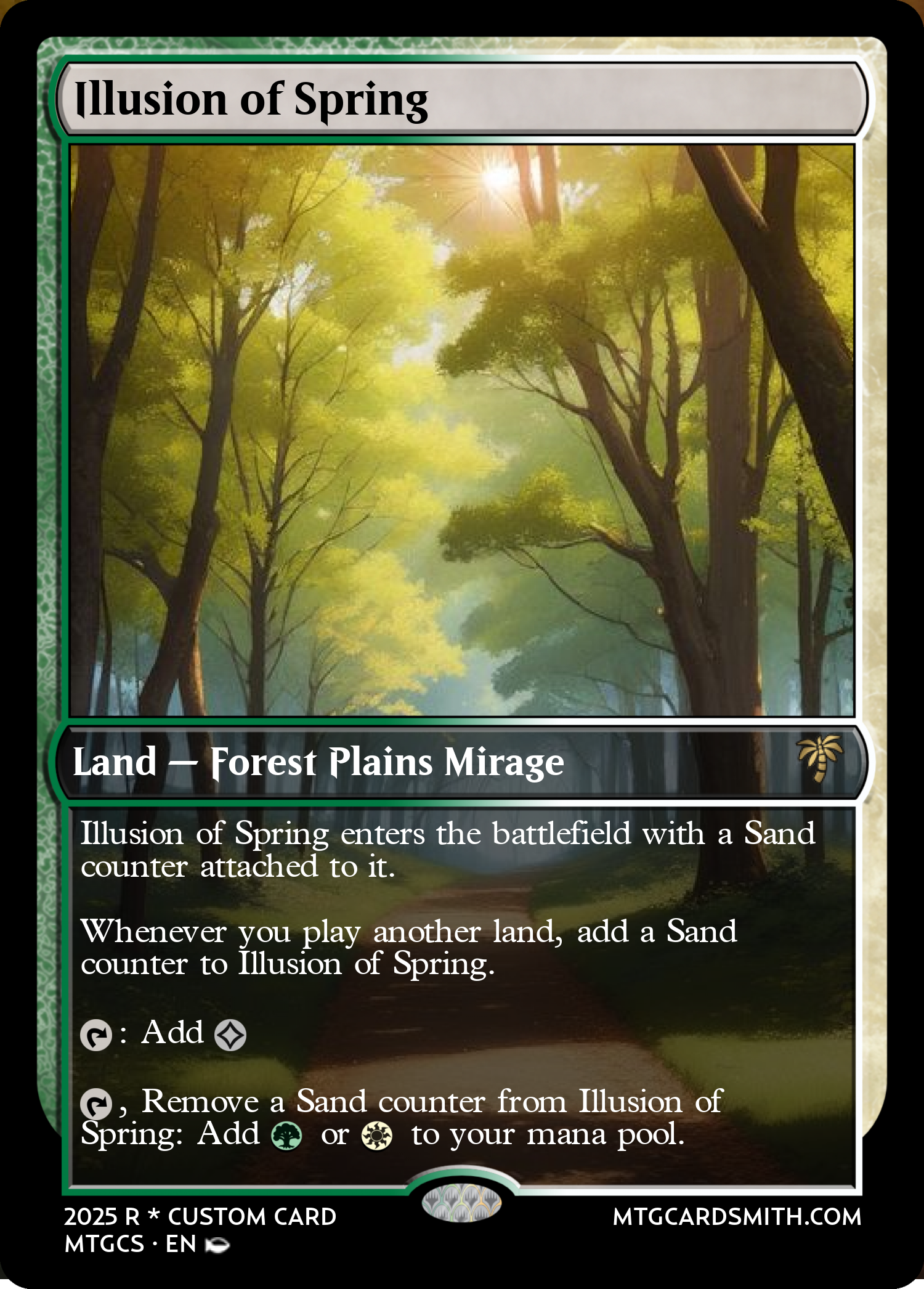 Illusion of Spring