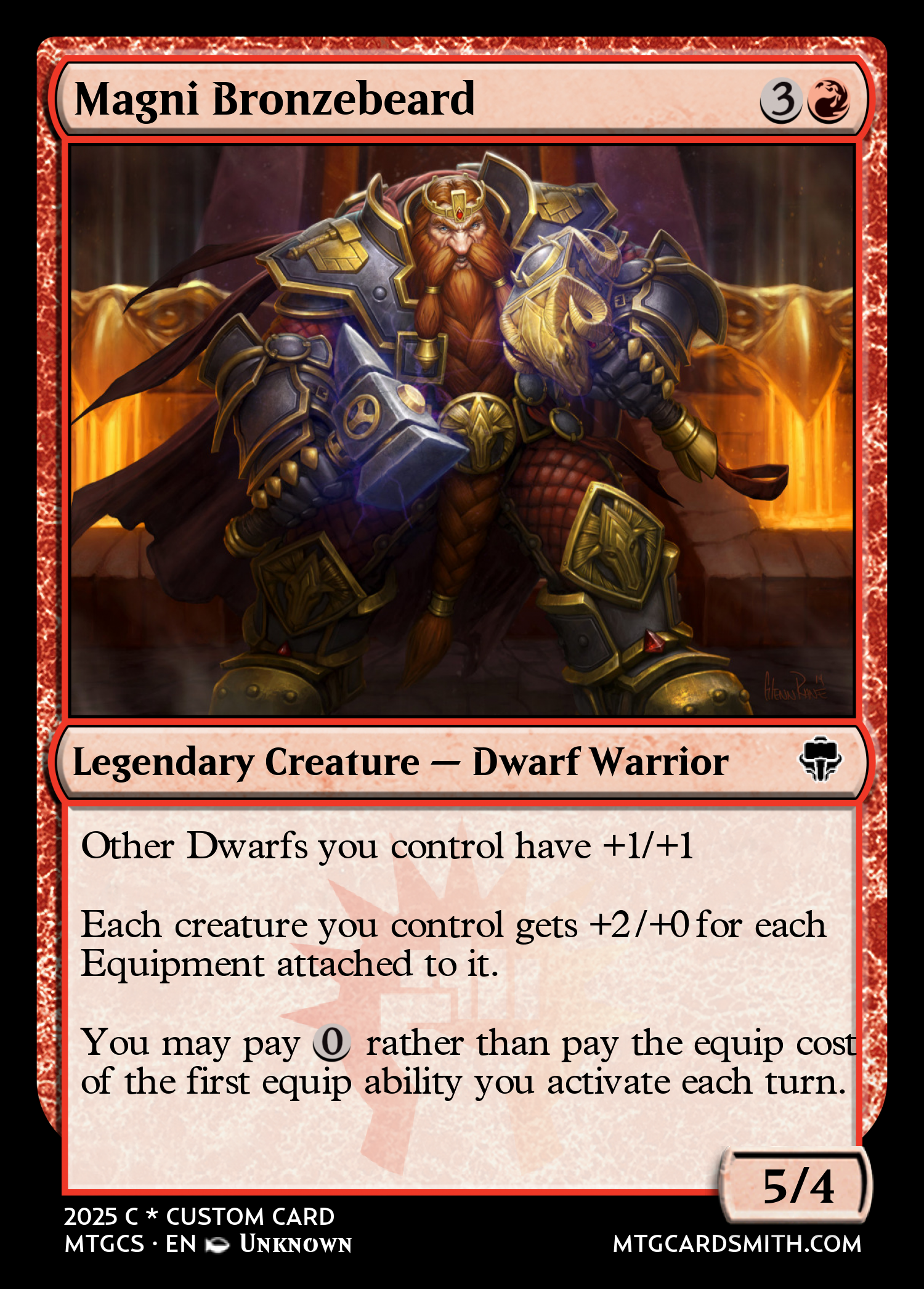 Magni Bronzebeard 