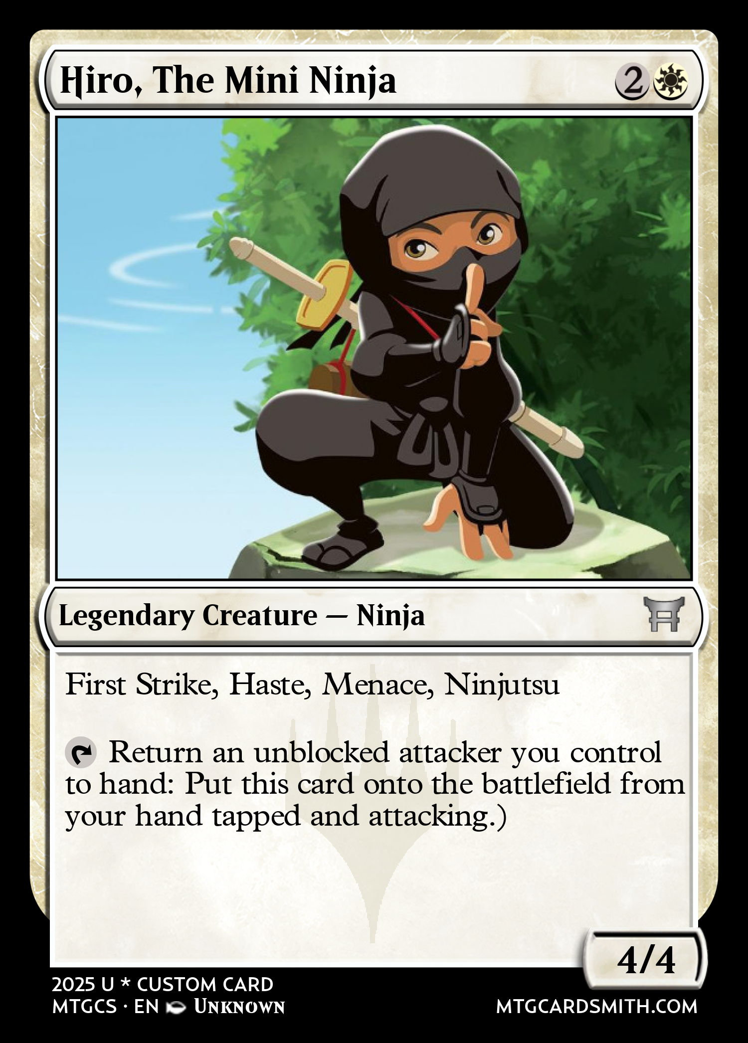 Hiro, The Mini Ninja