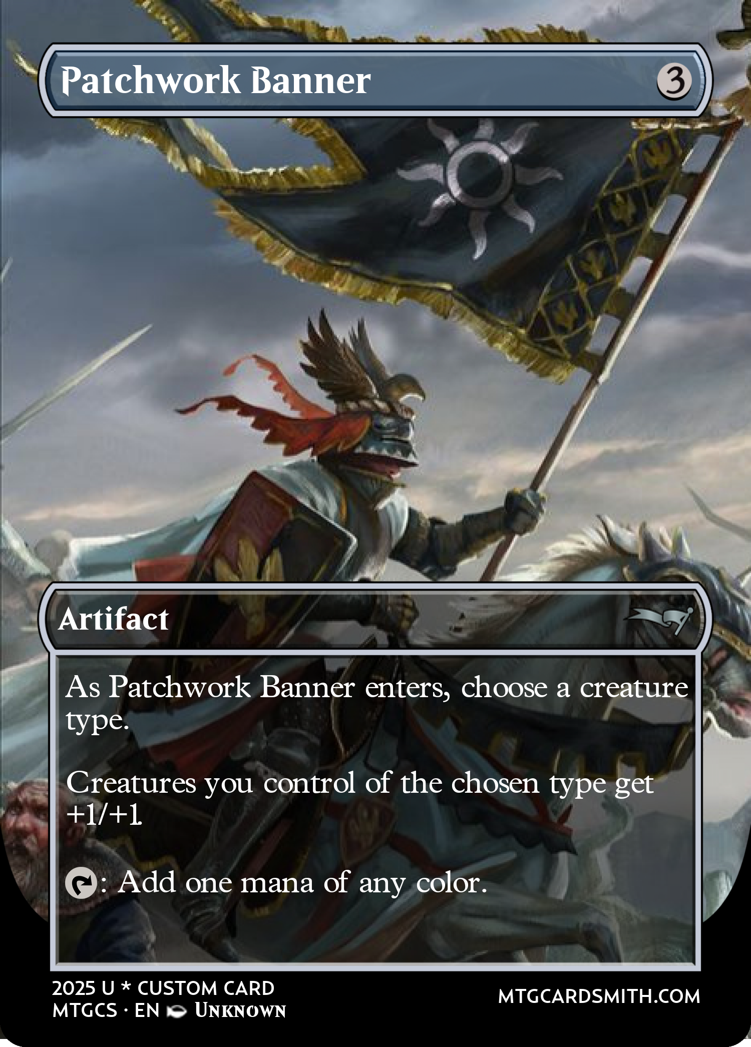 Patchwork Banner