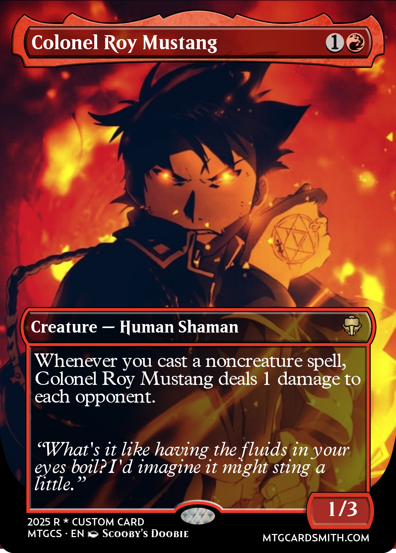 Colonel Roy Mustang
