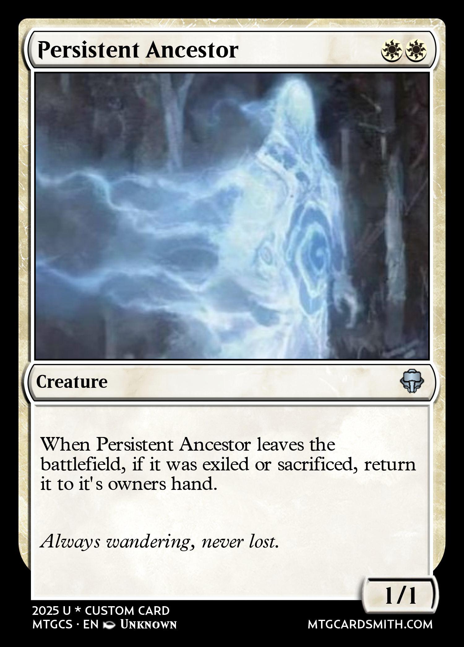Persistent Ancestor
