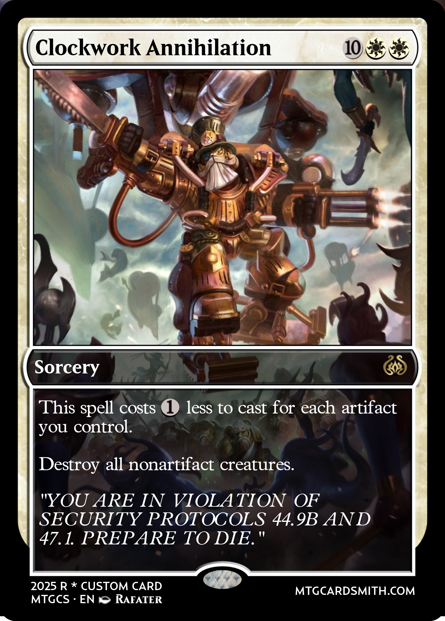 Clockwork Annihilation
