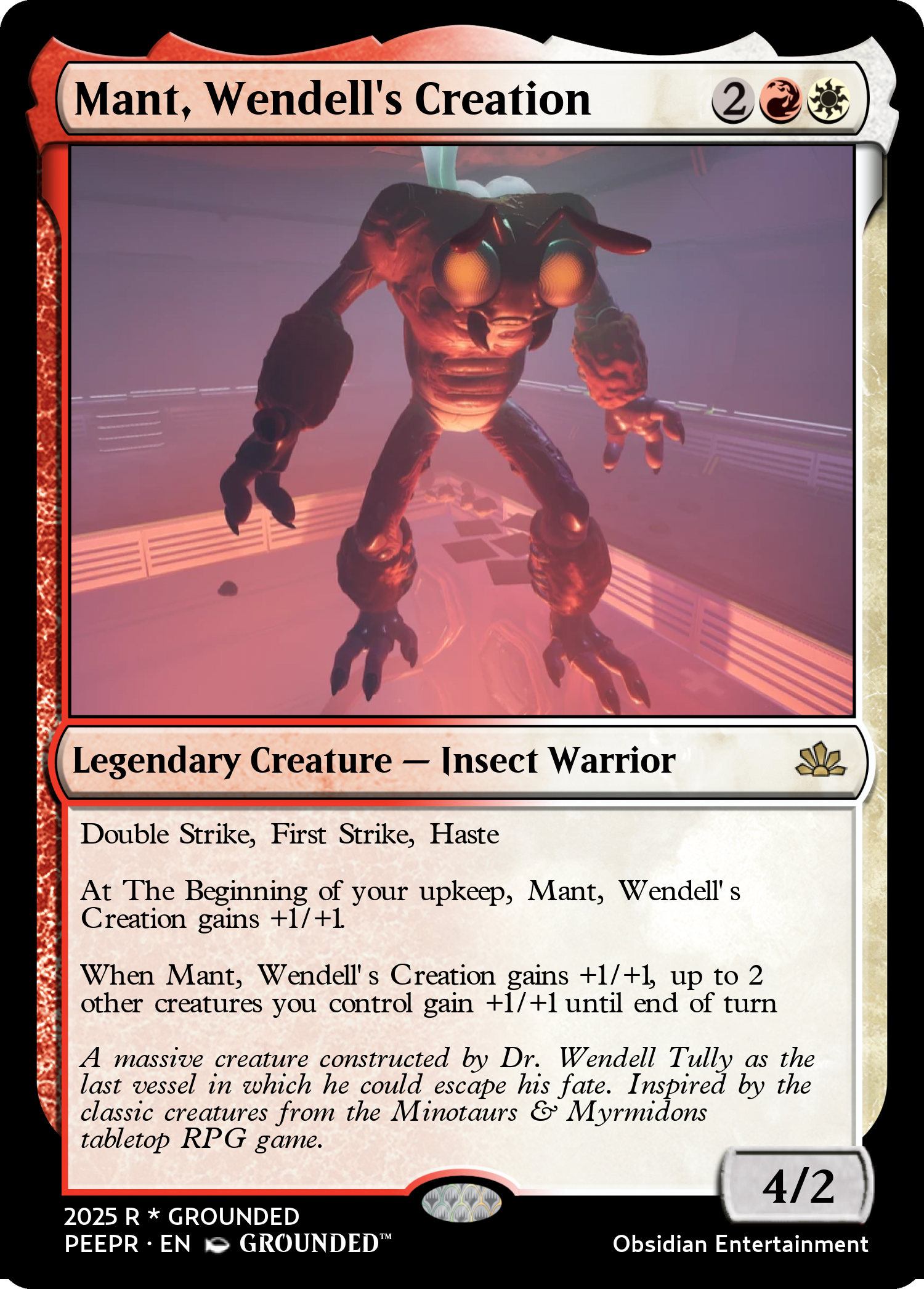 Mant, Wendell's Creation