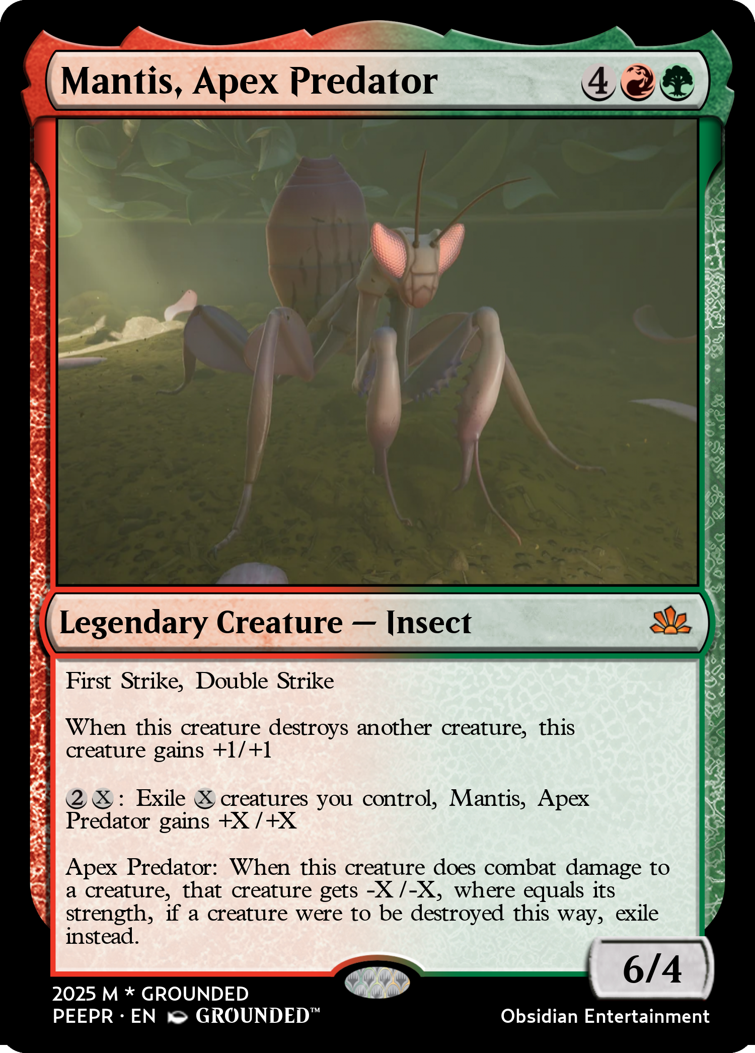 Mantis, Apex Predator
