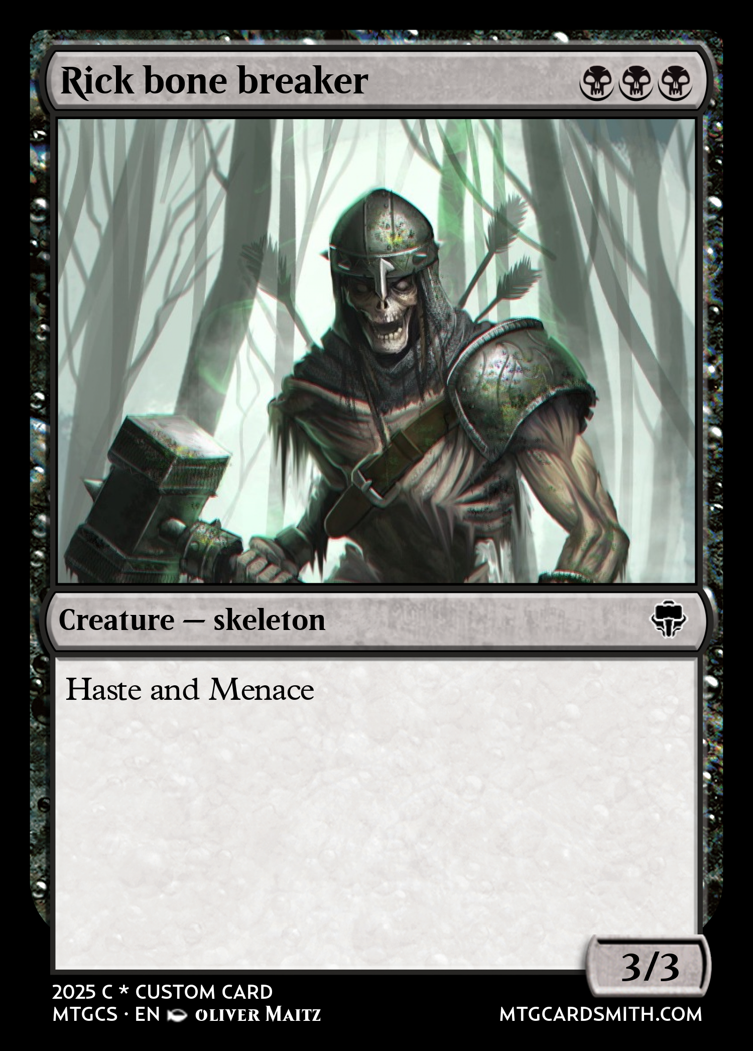Rick bone breaker