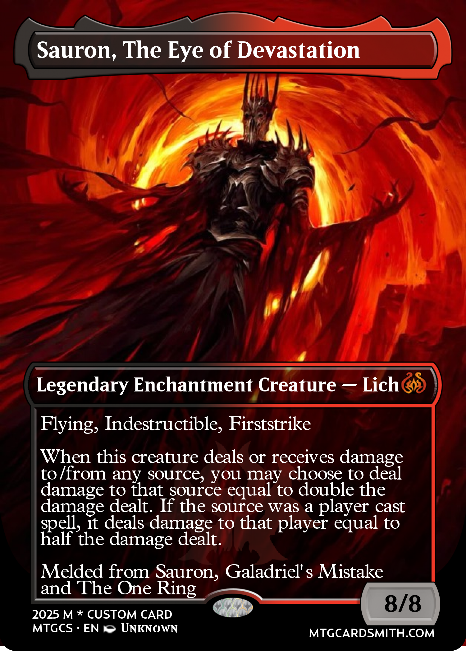 Sauron, The Eye of Devastation